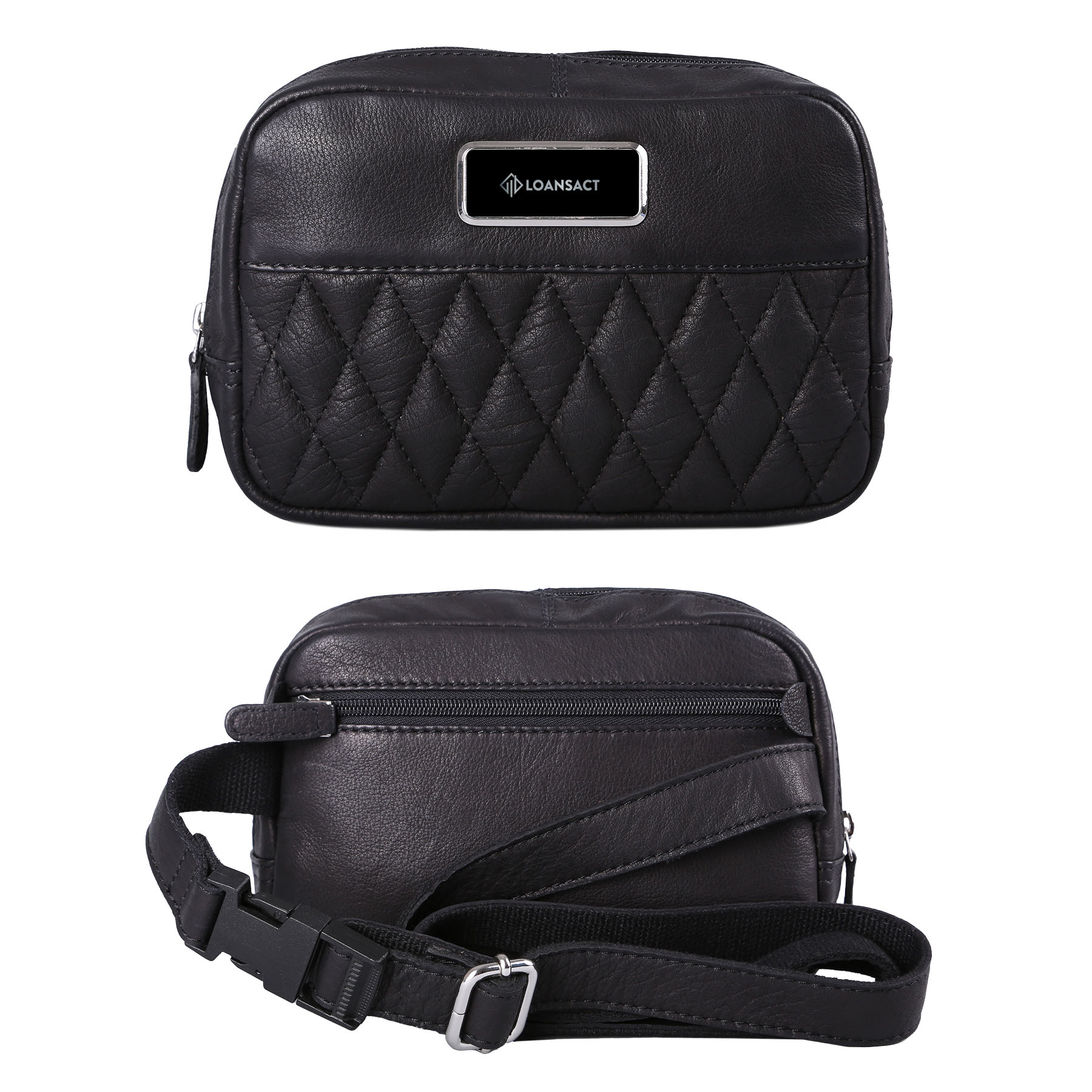 Picture of Brea Canyon Leather Cross Body Bag