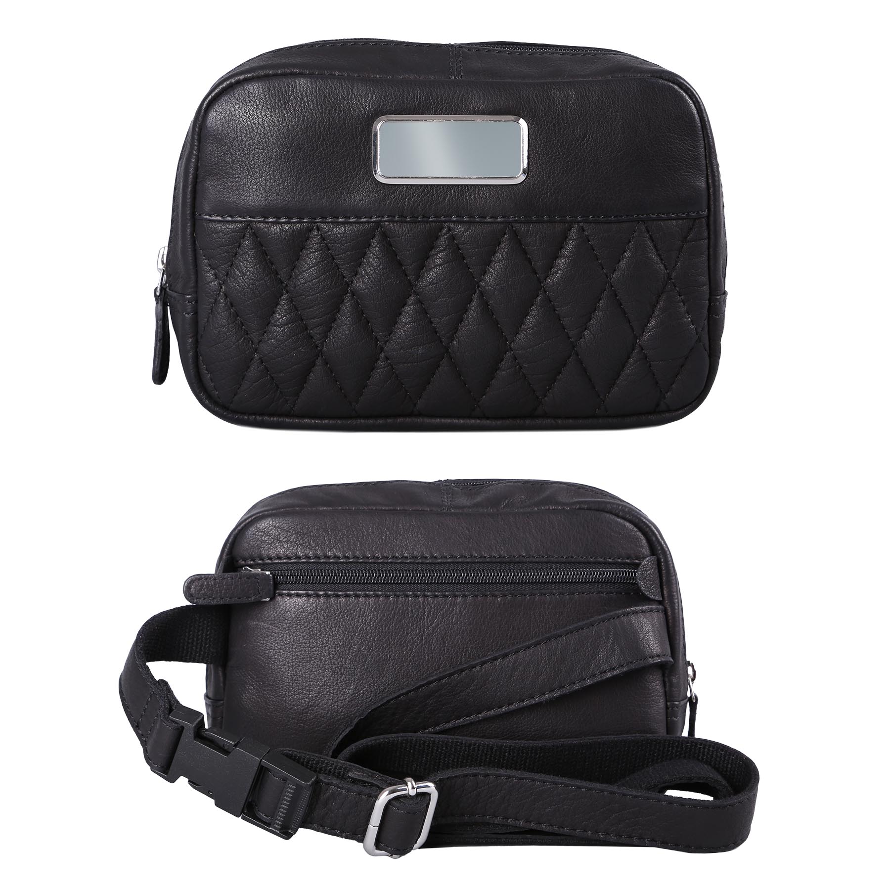 Picture of Brea Canyon Leather Cross Body Bag
