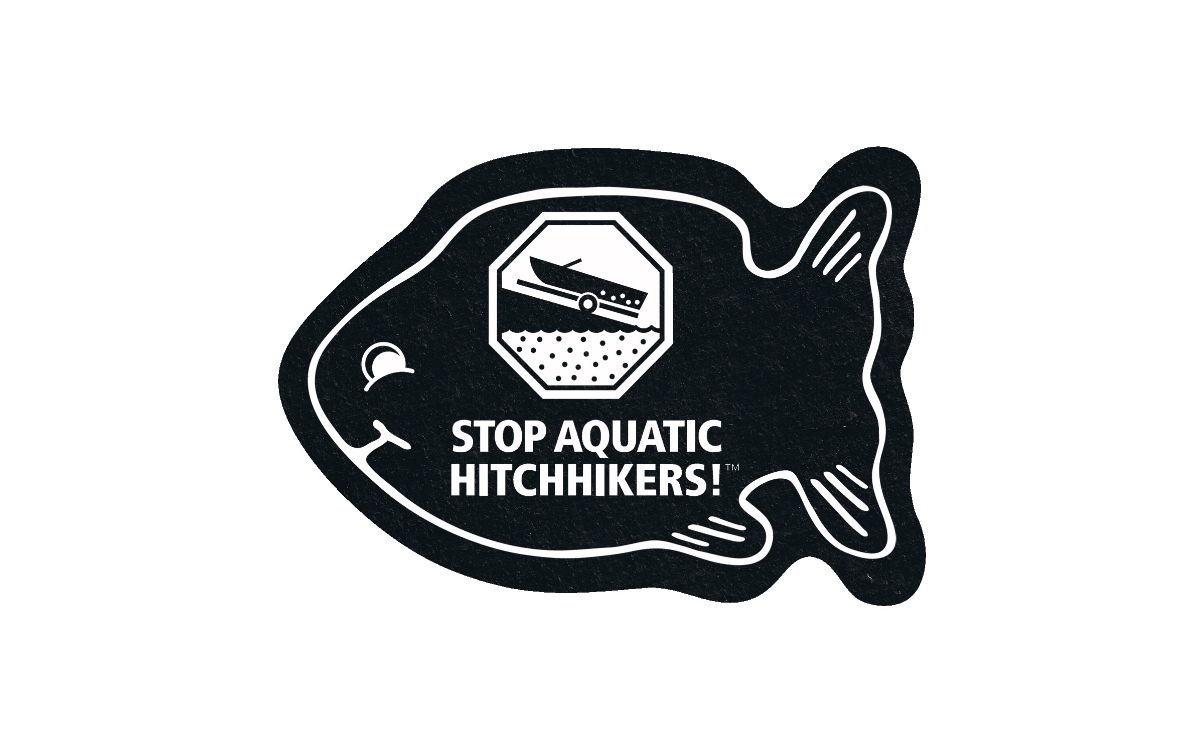 Picture of 4" Econo Flat Tire Fish Coaster
