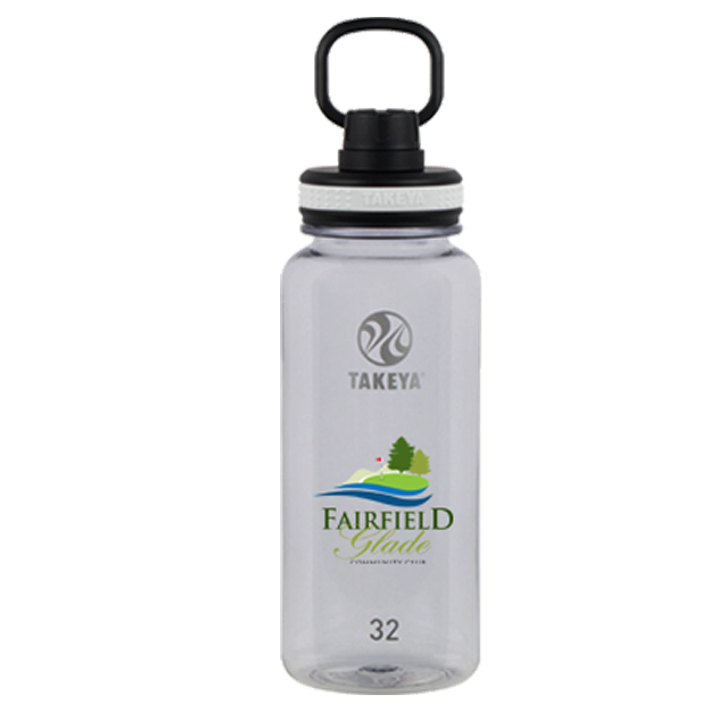 Picture of Takeya® 32 Oz. Tritan™ Bottle w/Spout Lid (Full Color Digital)