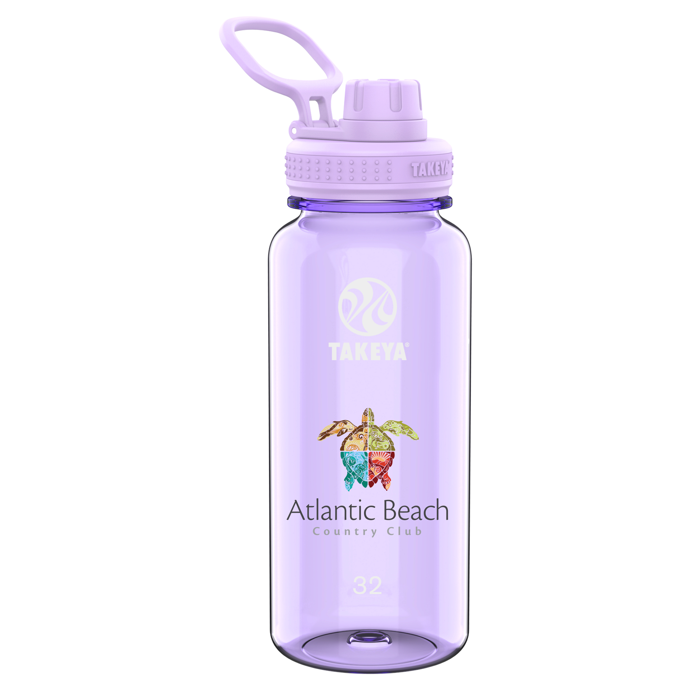 Picture of Takeya® 32 Oz. Tritan™ Bottle w/Spout Lid (Full Color Digital)