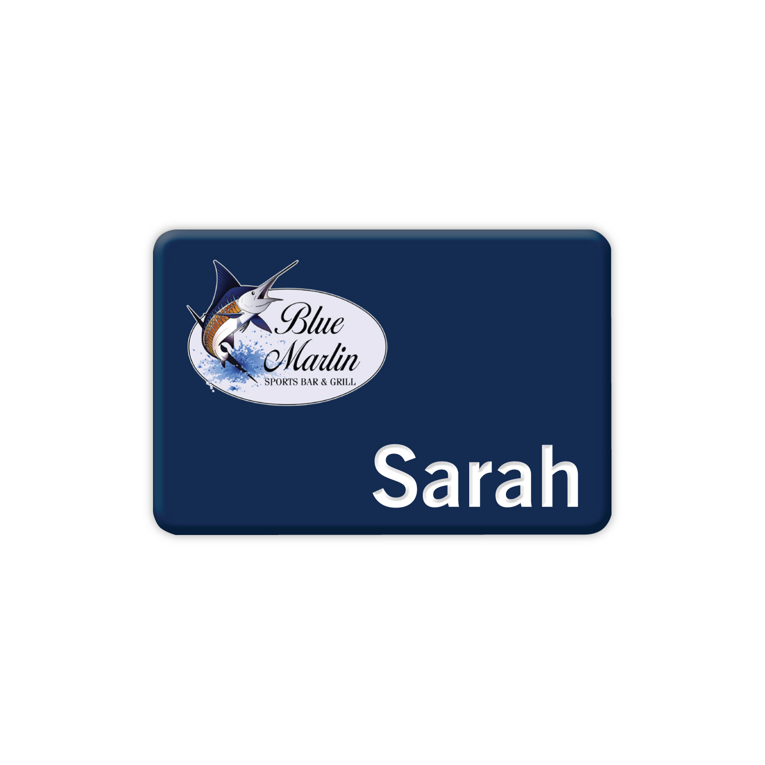 Picture of Chicago Plastic Standard Name Badge (Standard Size 2" x 3")
