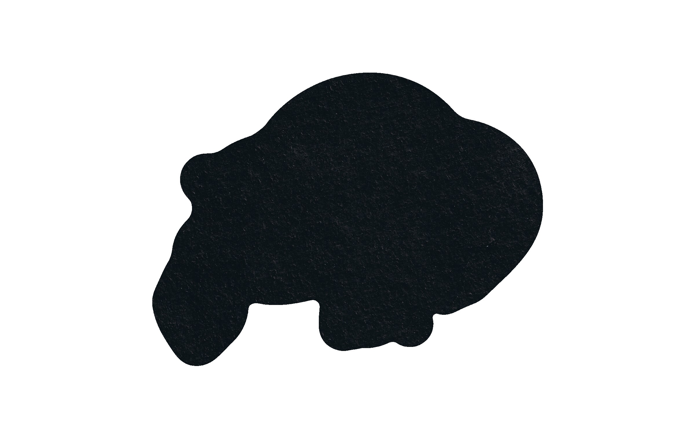 Picture of 5" Standard Flat Tire Buffalo Coaster