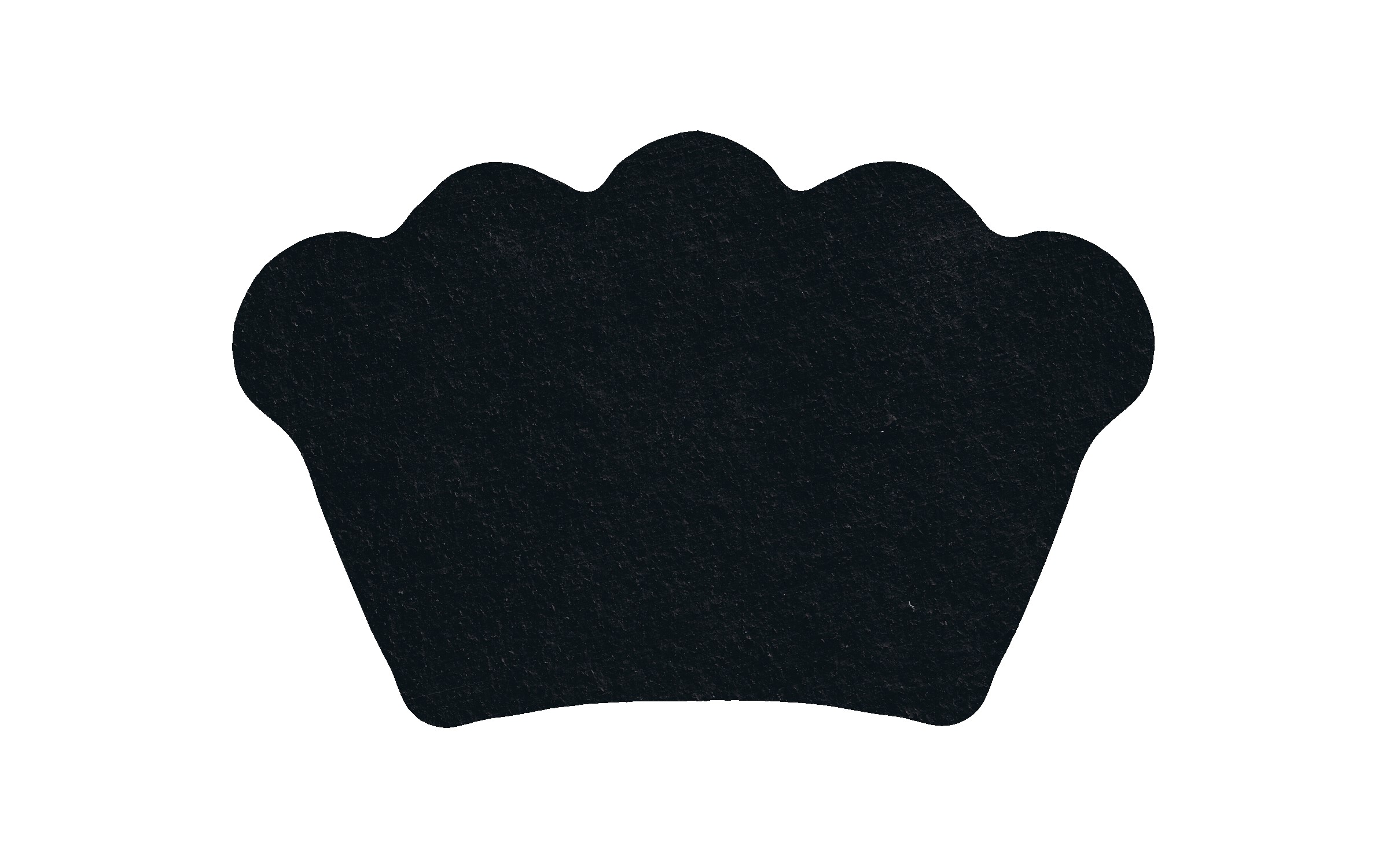 Picture of 5" Standard Flat Tire Crown Coaster