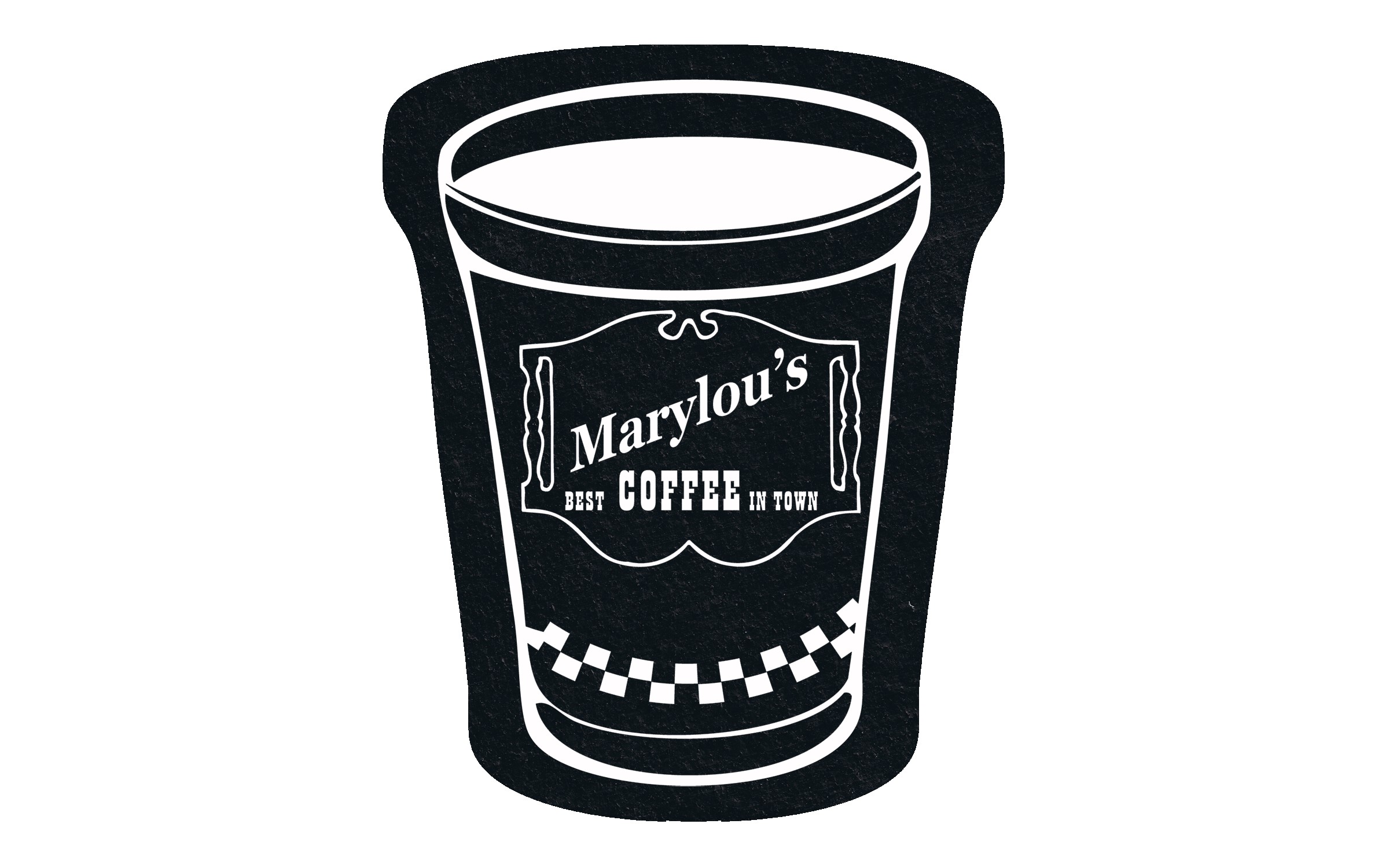 Picture of 5" Standard Flat Tire Coffee Cup Coaster