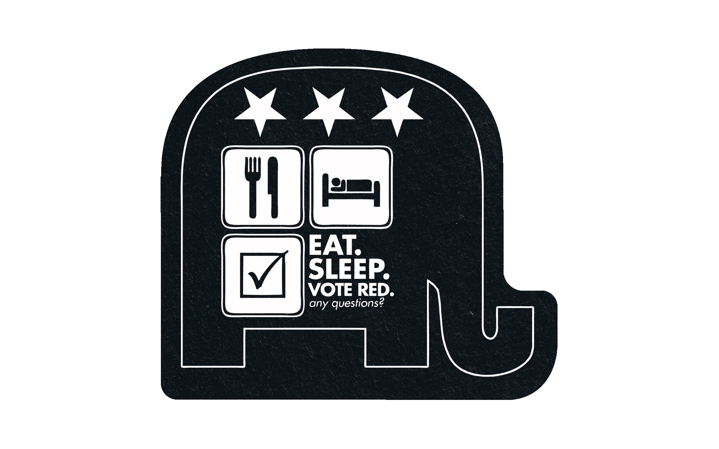 Picture of 5" Standard Flat Tire Elephant Coaster