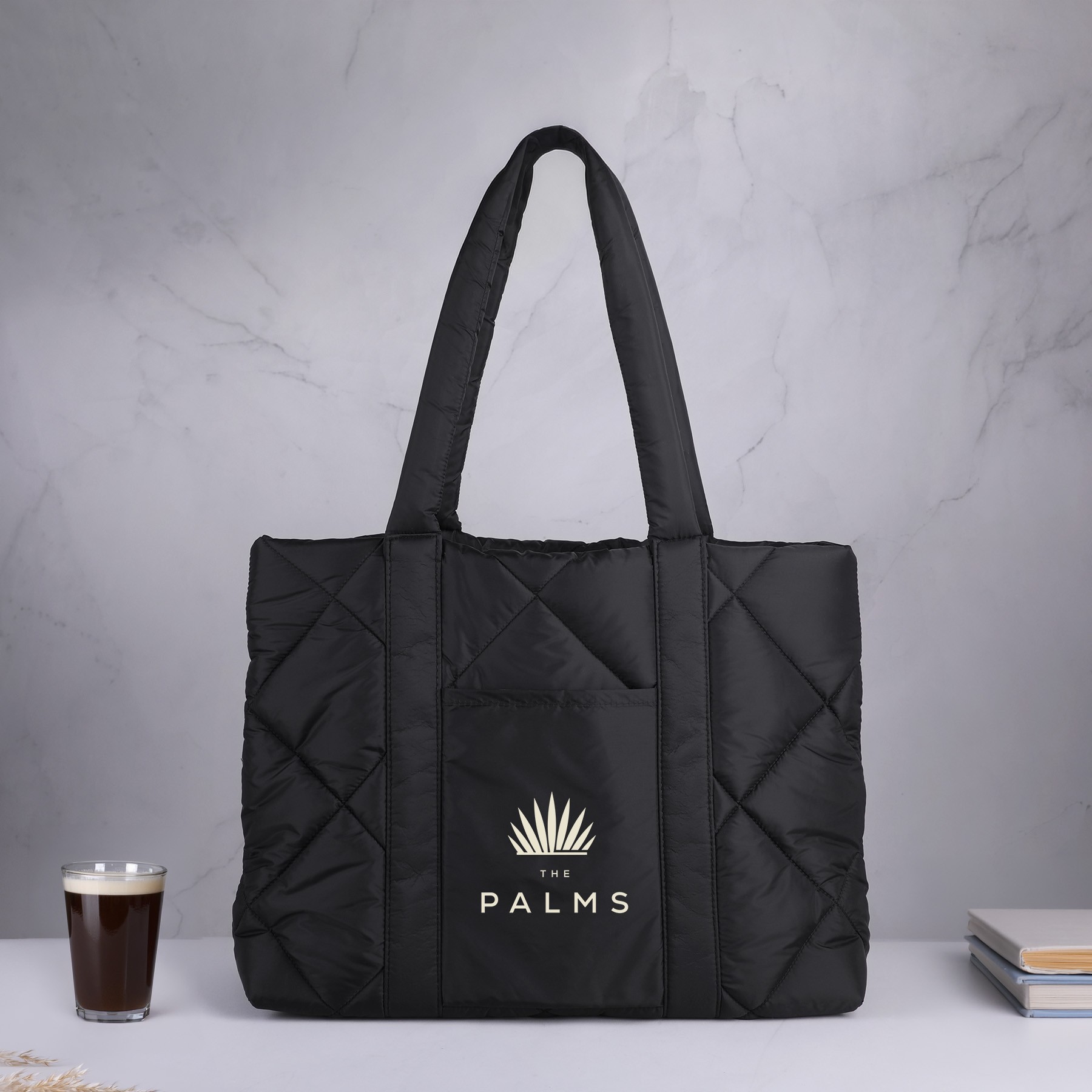Picture of Quilted Puffer Nylon Tote