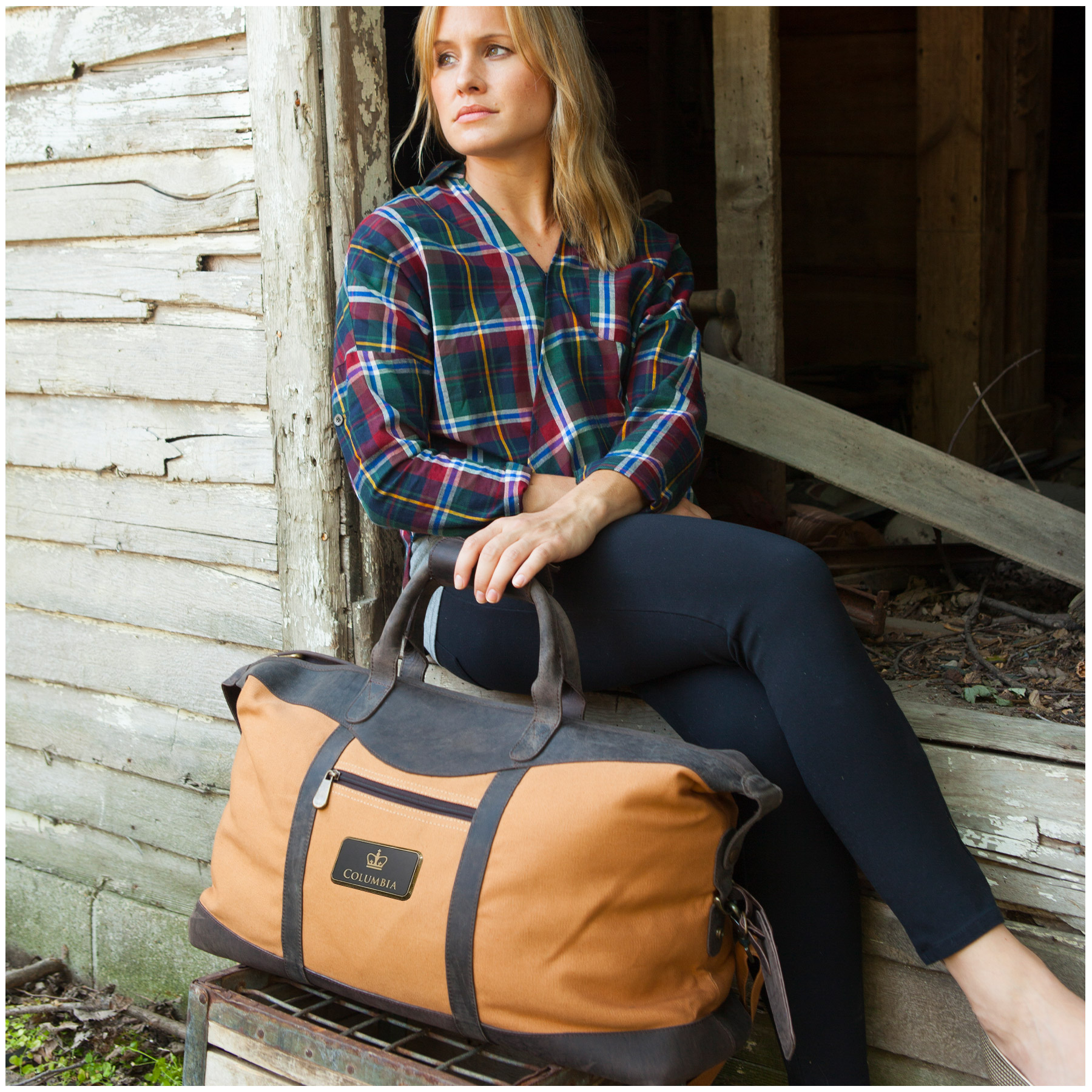 Picture of Utah Canyon Leather Duffel Bag