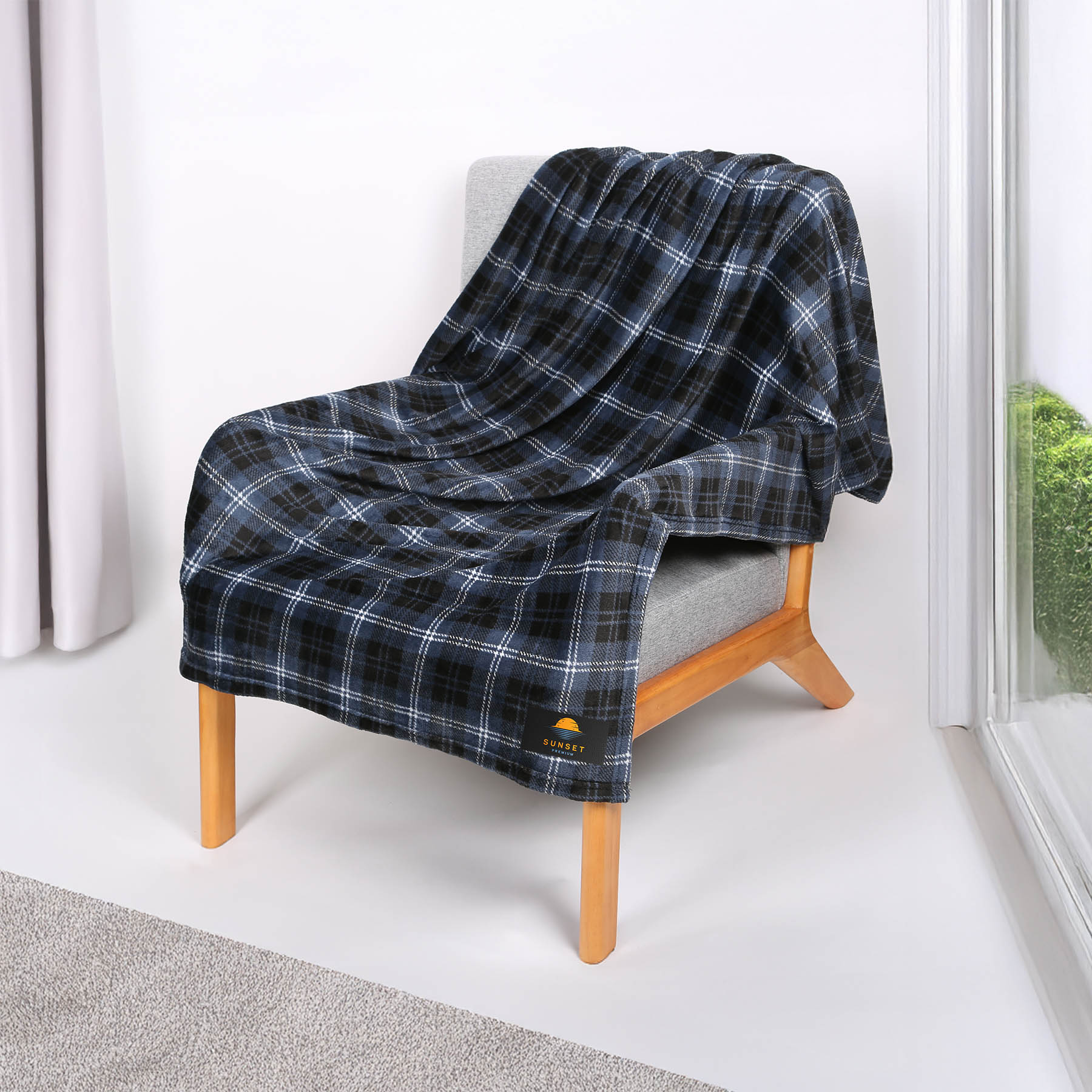 Picture of reGen rPET Flannel Throw Blanket