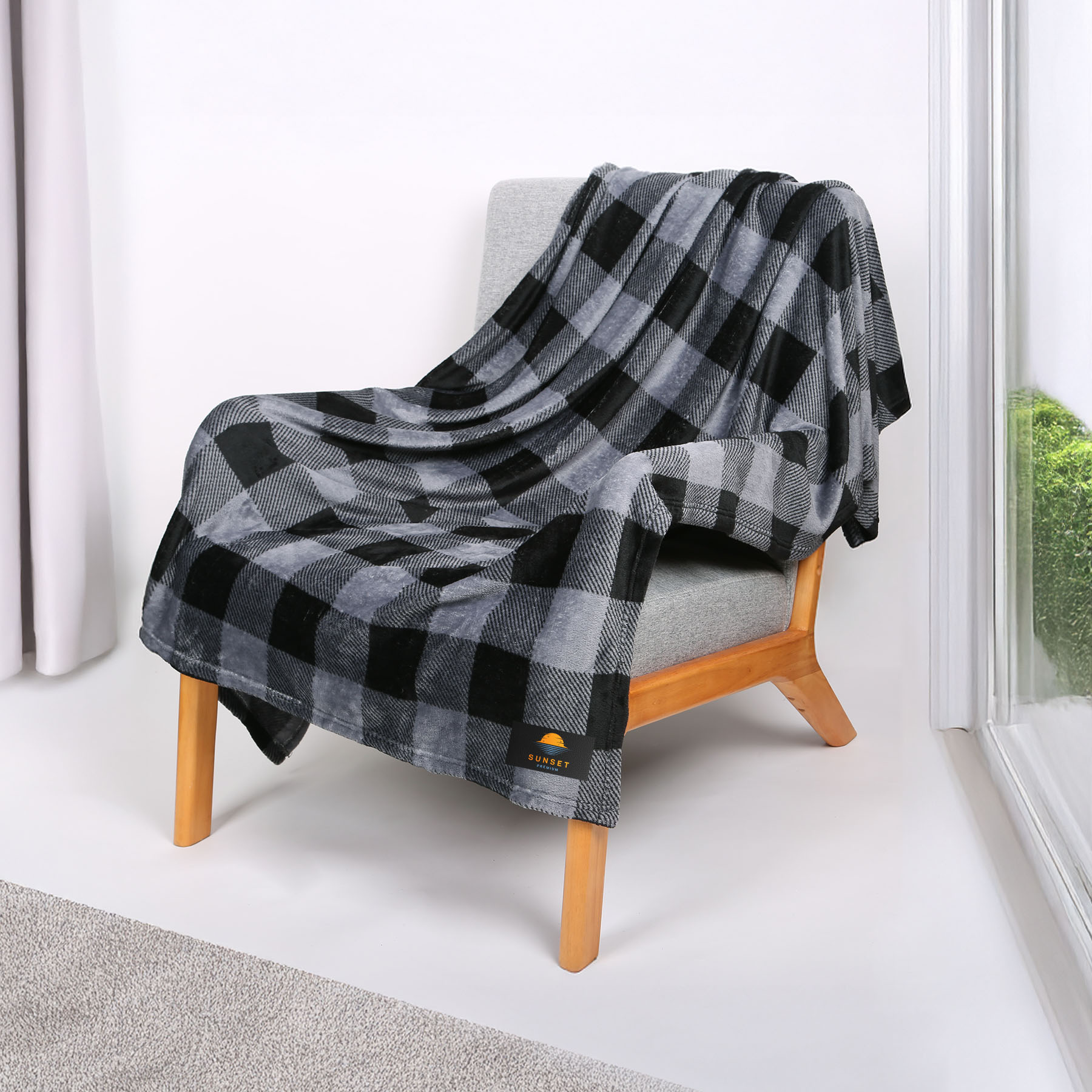 Picture of reGen rPET Flannel Throw Blanket