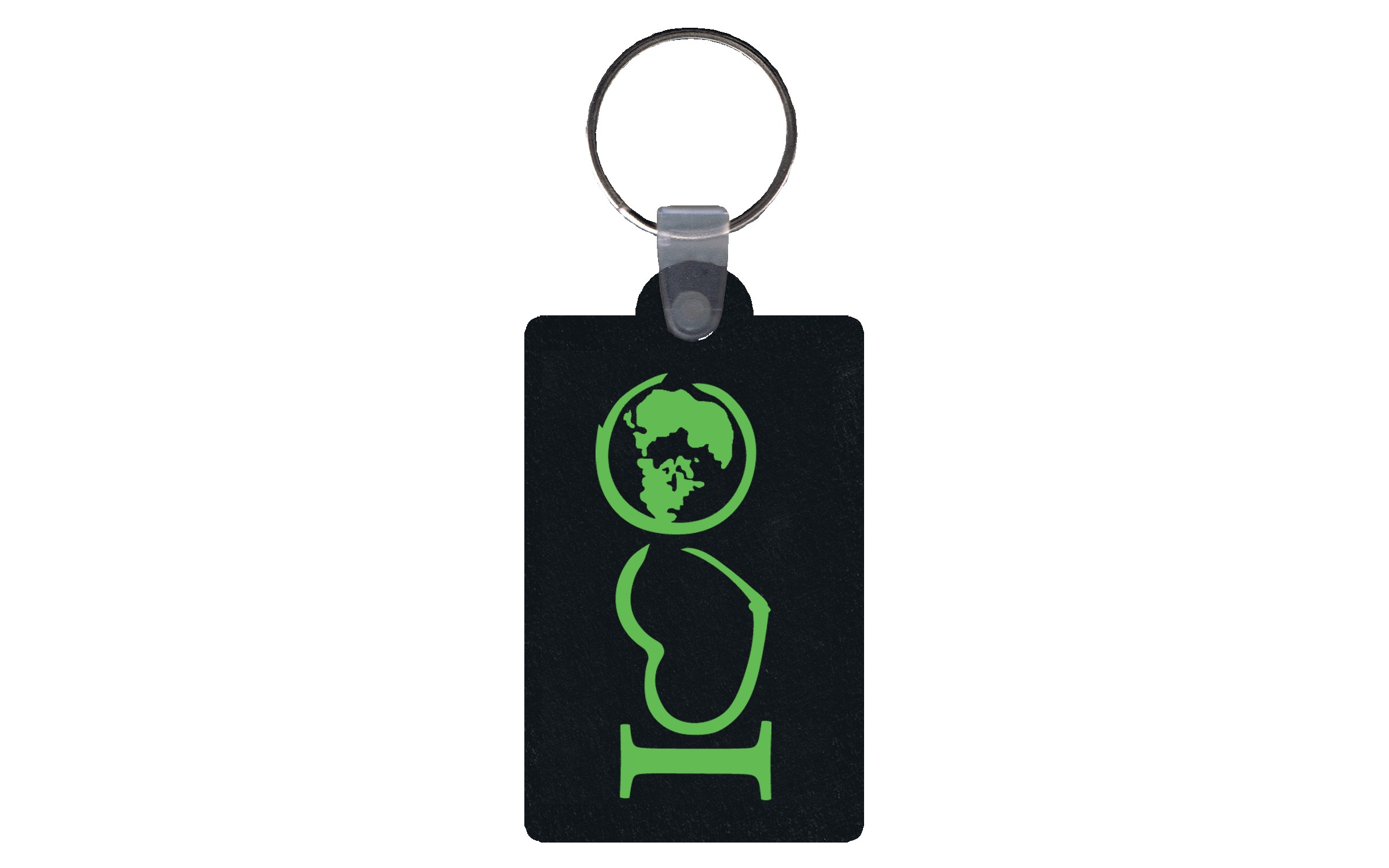 Picture of Rectangle Flat Tire Key Tag