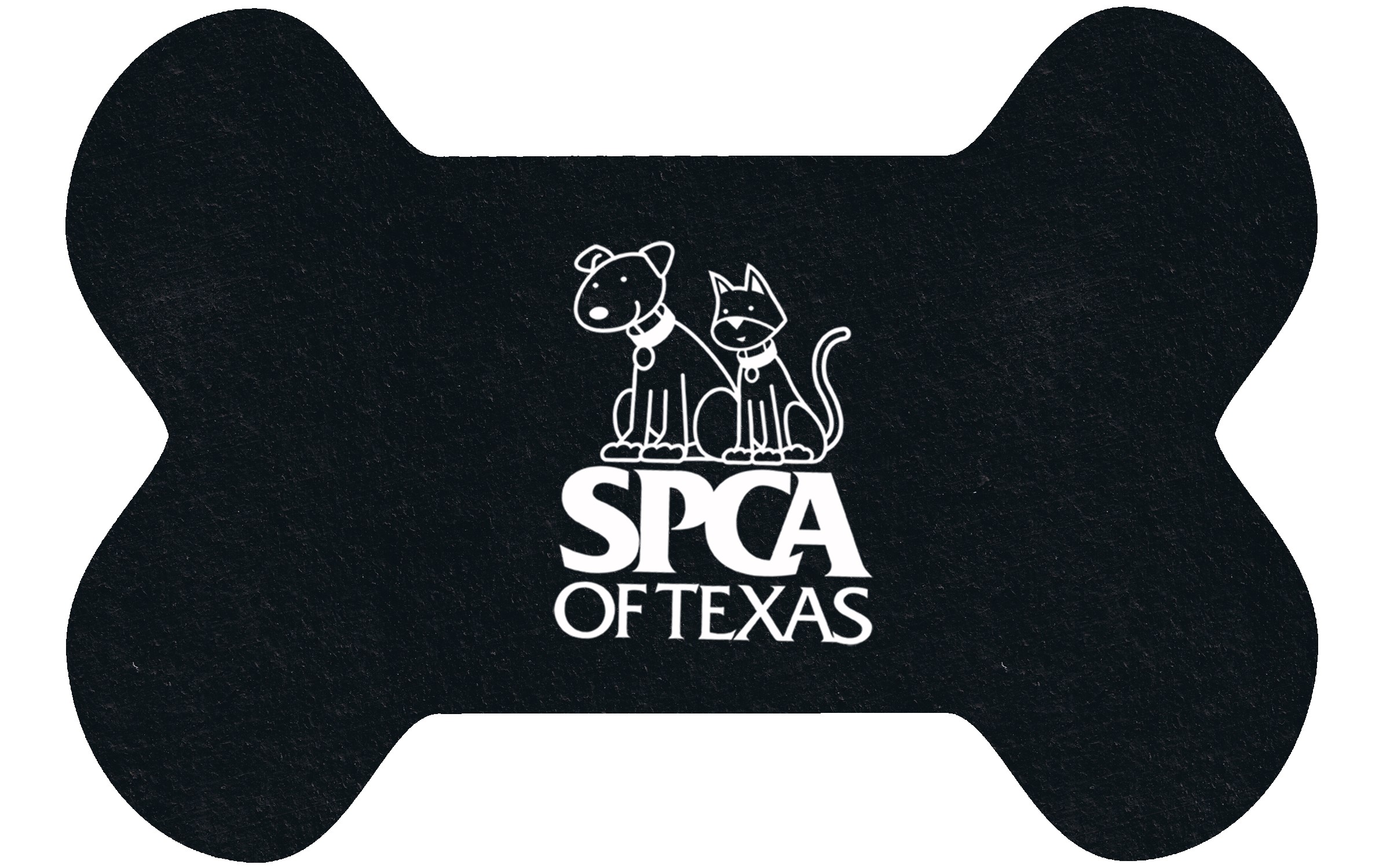Picture of Dog Bone Recycled Rubber Mat