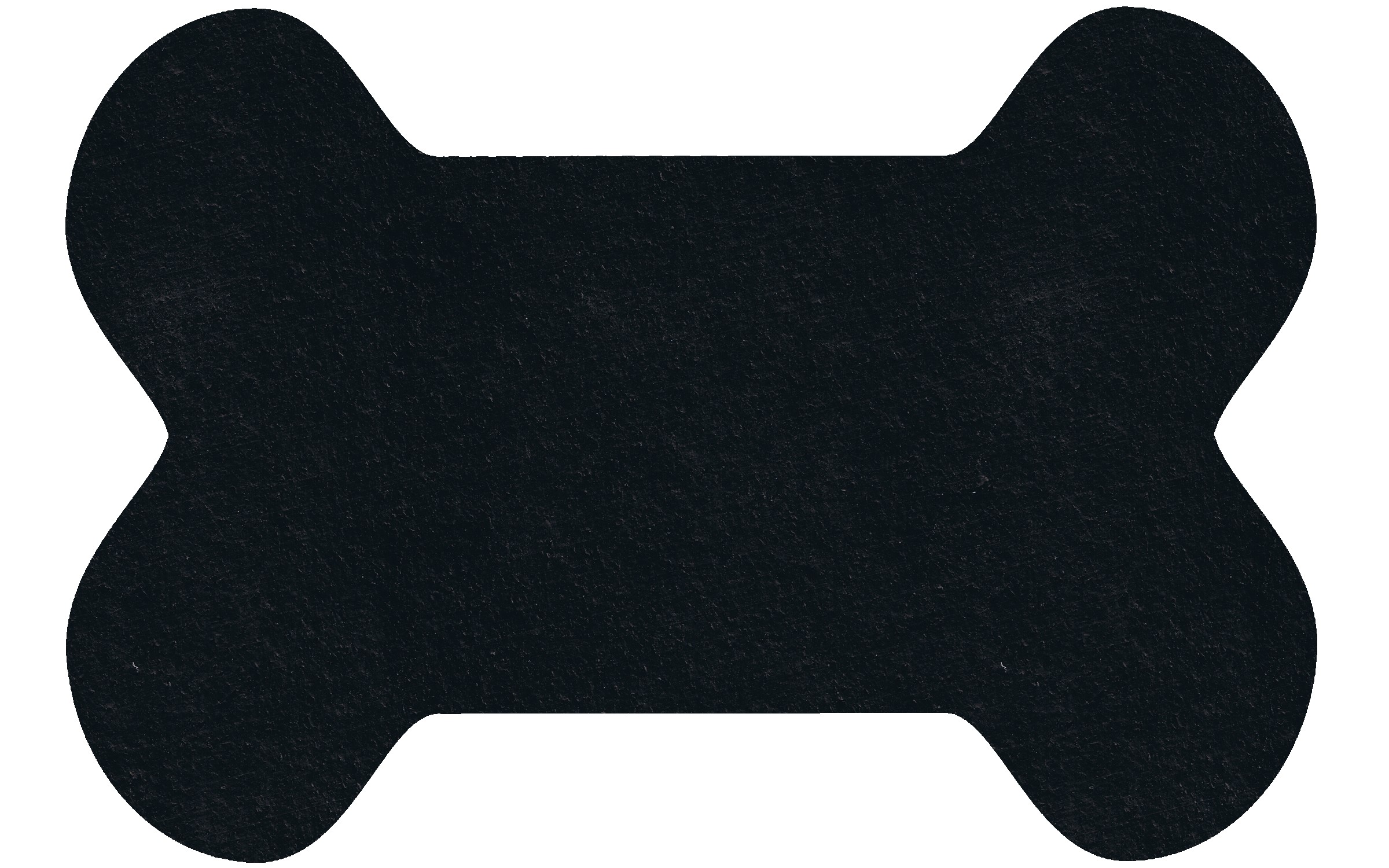 Picture of Dog Bone Recycled Rubber Mat