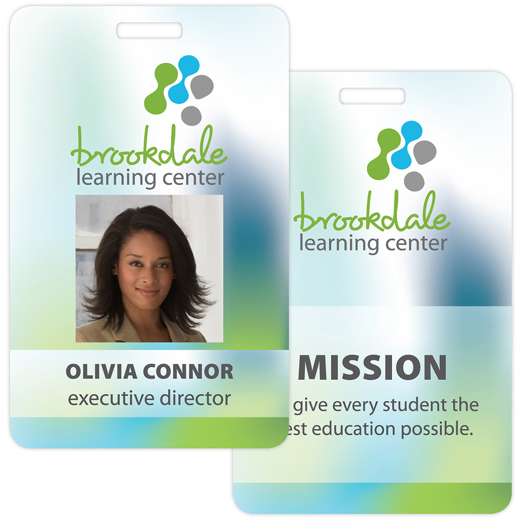Picture of Tacoma Plastic Photo Name Badge: 2-1/8" X 3-3/8