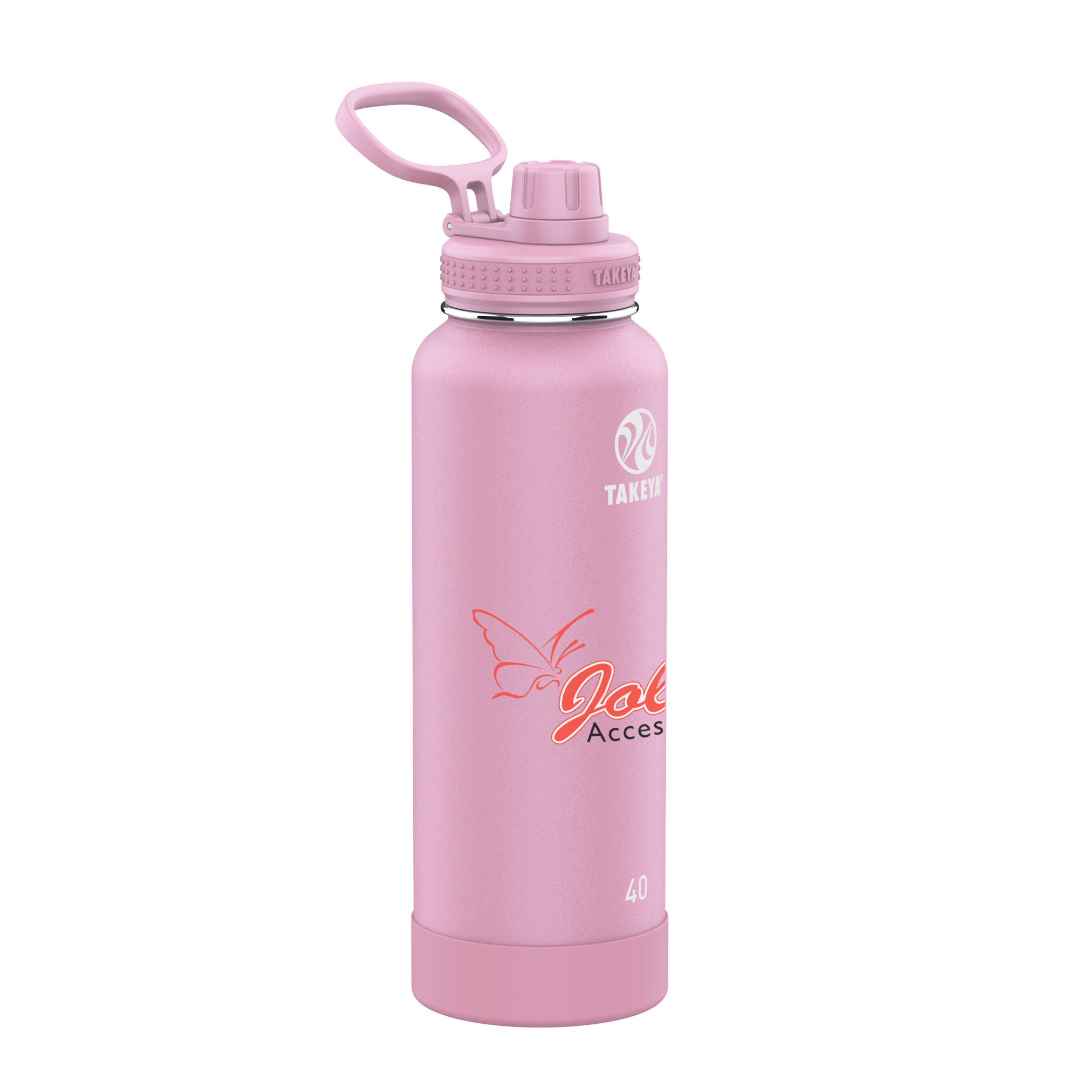 Picture of Takeya® 40 oz. Water Bottle with Actives Insulated Spout Lid™, Full Color Digital