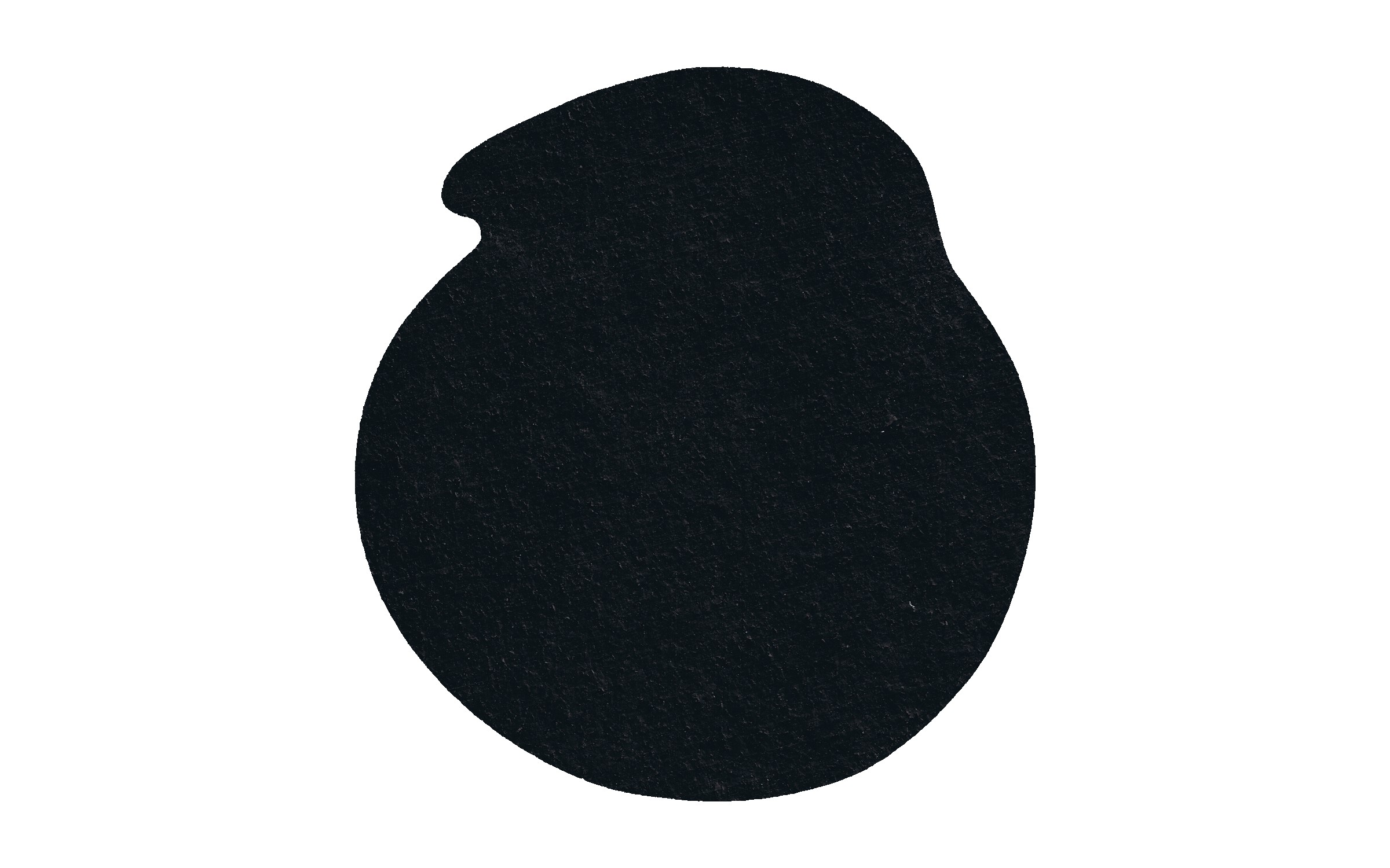Picture of 5" Standard Recycled Rubber Peach Jar Opener