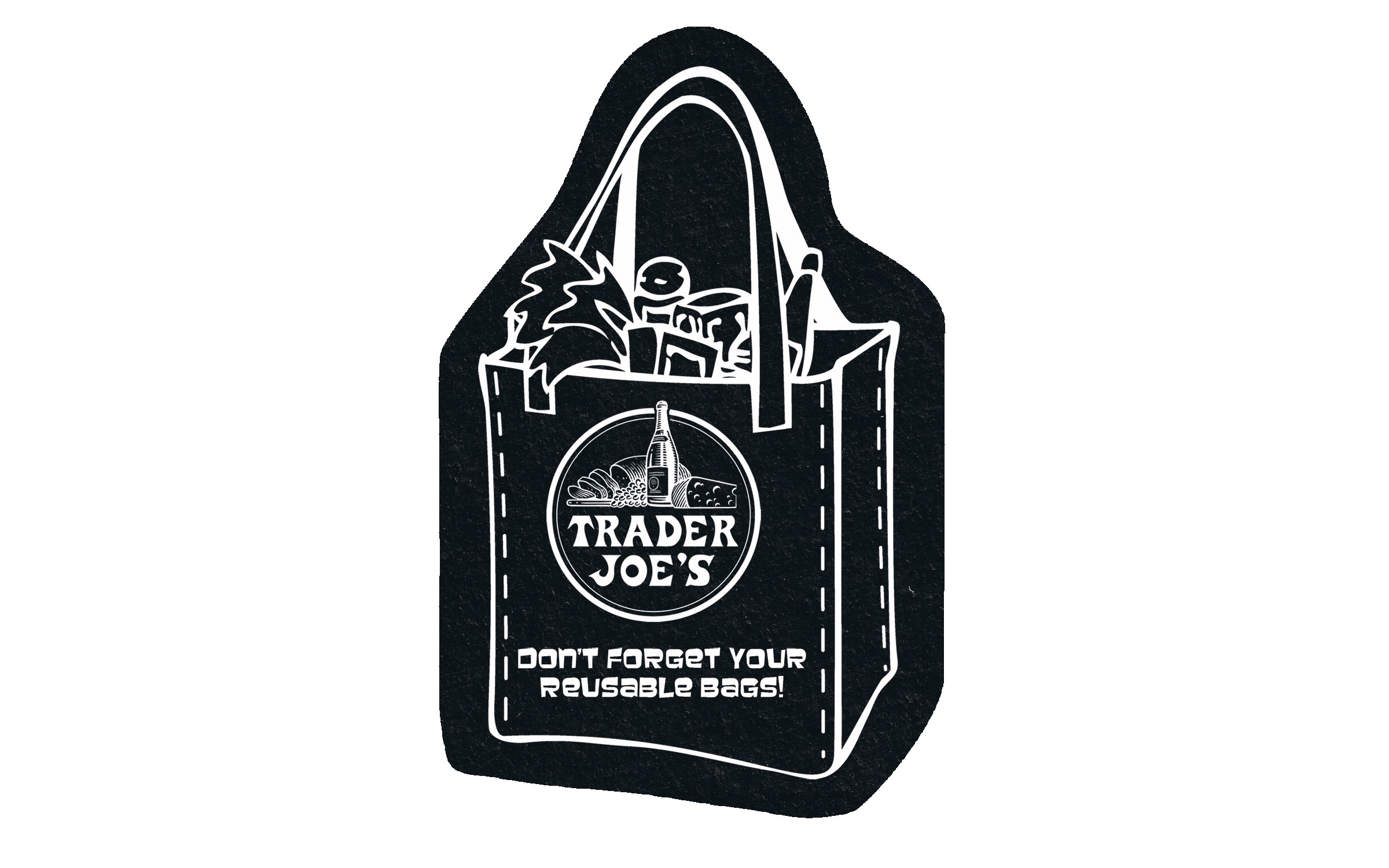 Picture of 5" Standard Recycled Rubber Tote Bag Jar Opener