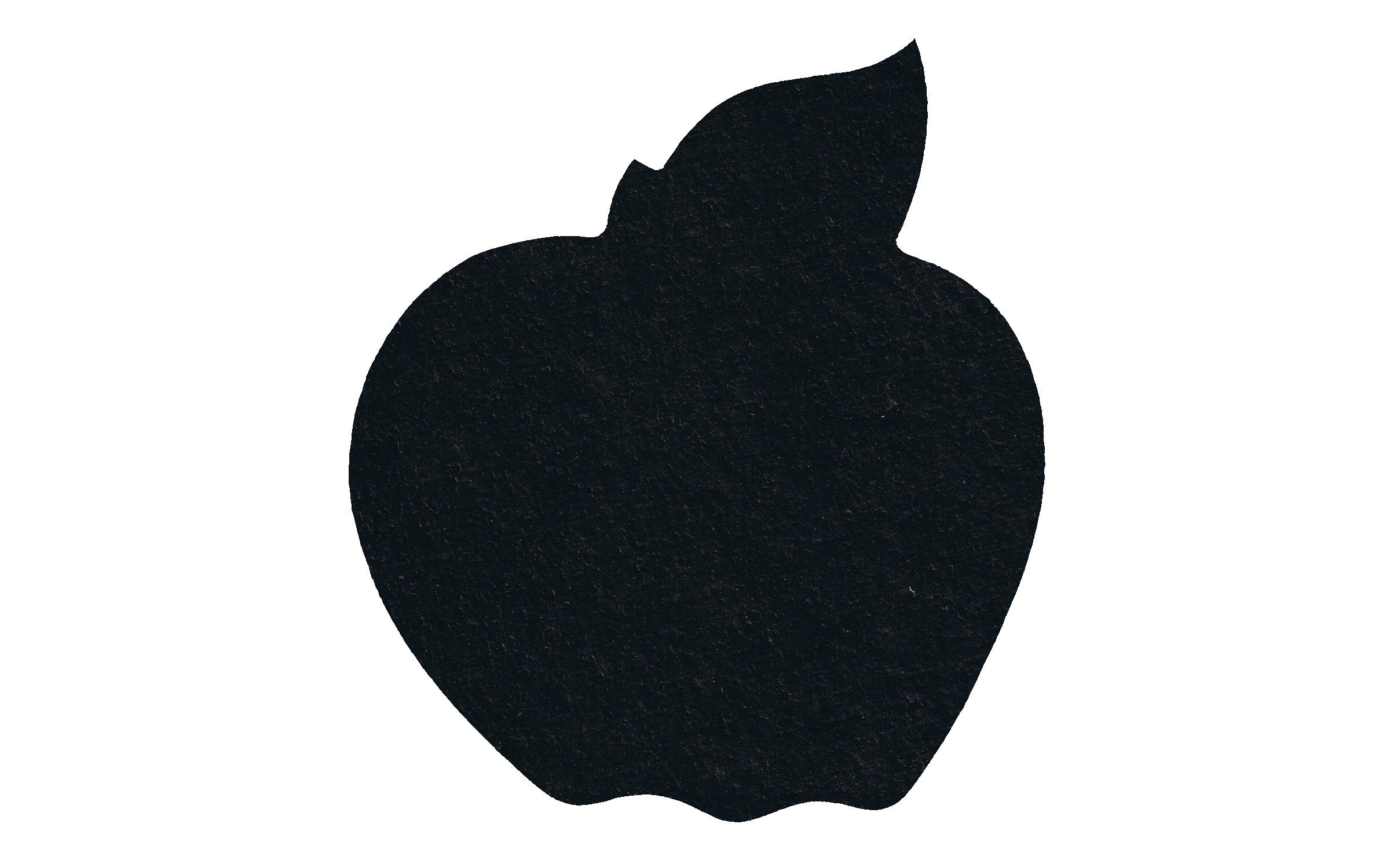 Picture of 5" Standard Recycled Rubber Apple Recycled Rubber Jar Opener