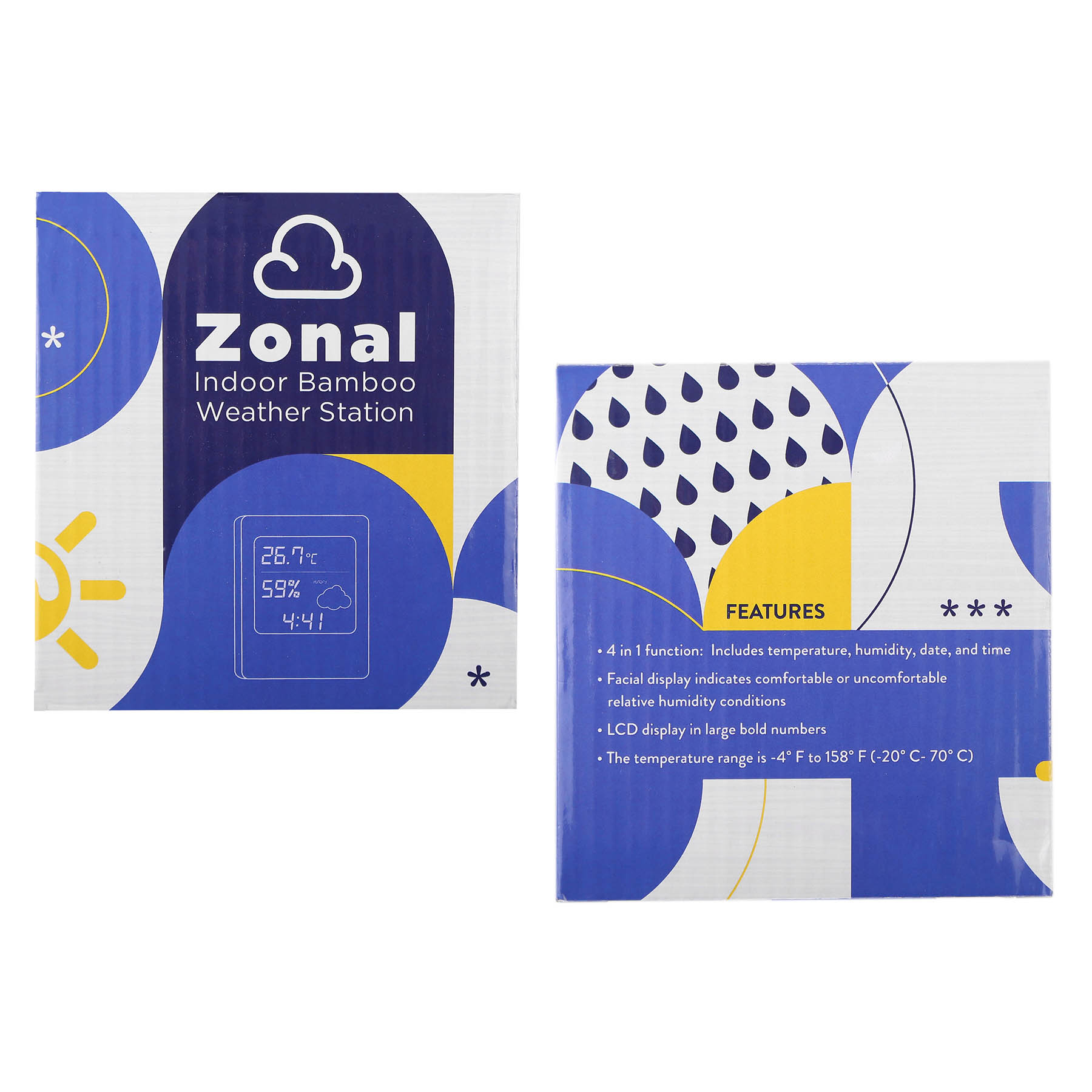Picture of Zonal Indoor Bamboo Weather Station