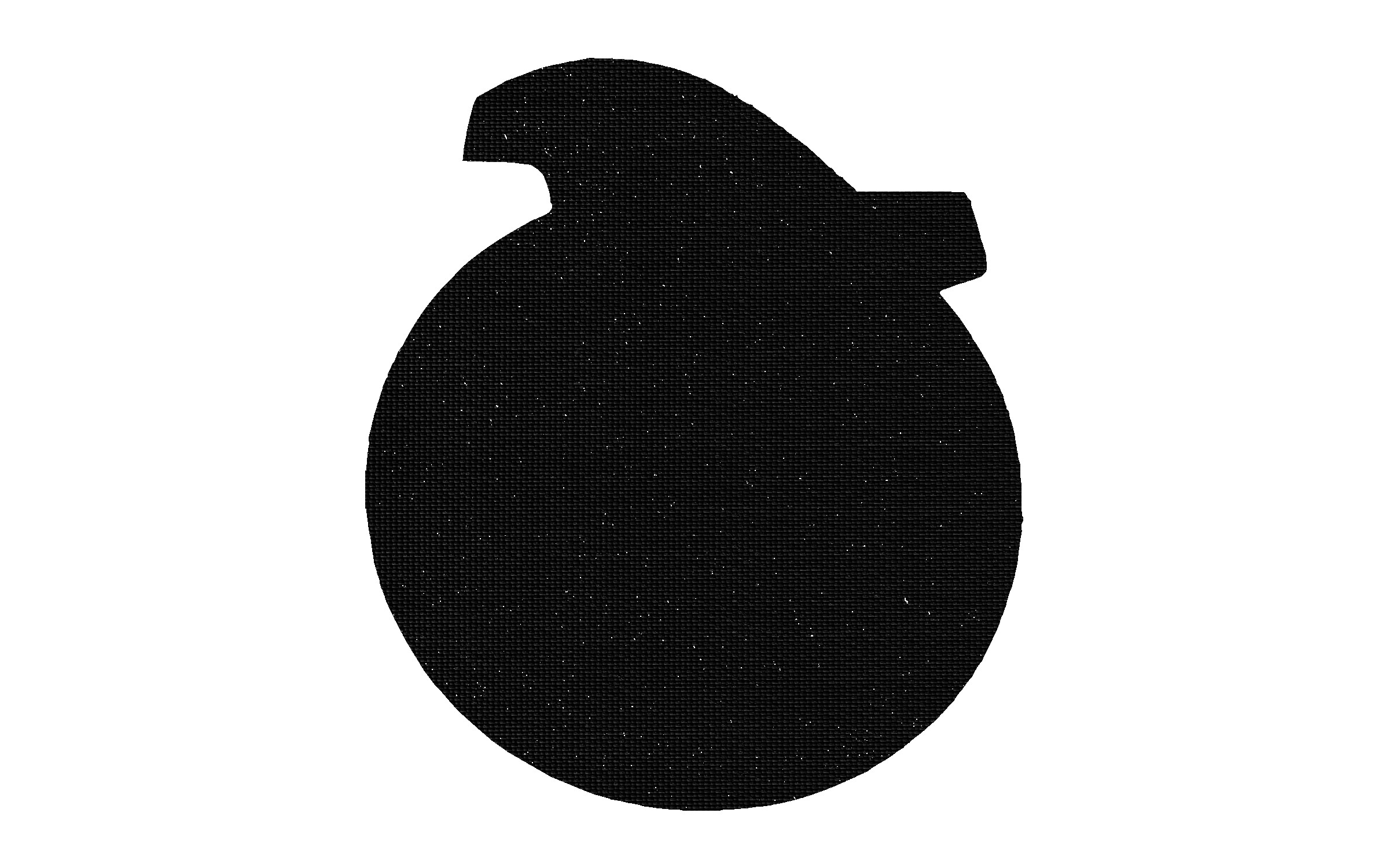 Picture of 4" Econo Rubber Peach Jar Opener