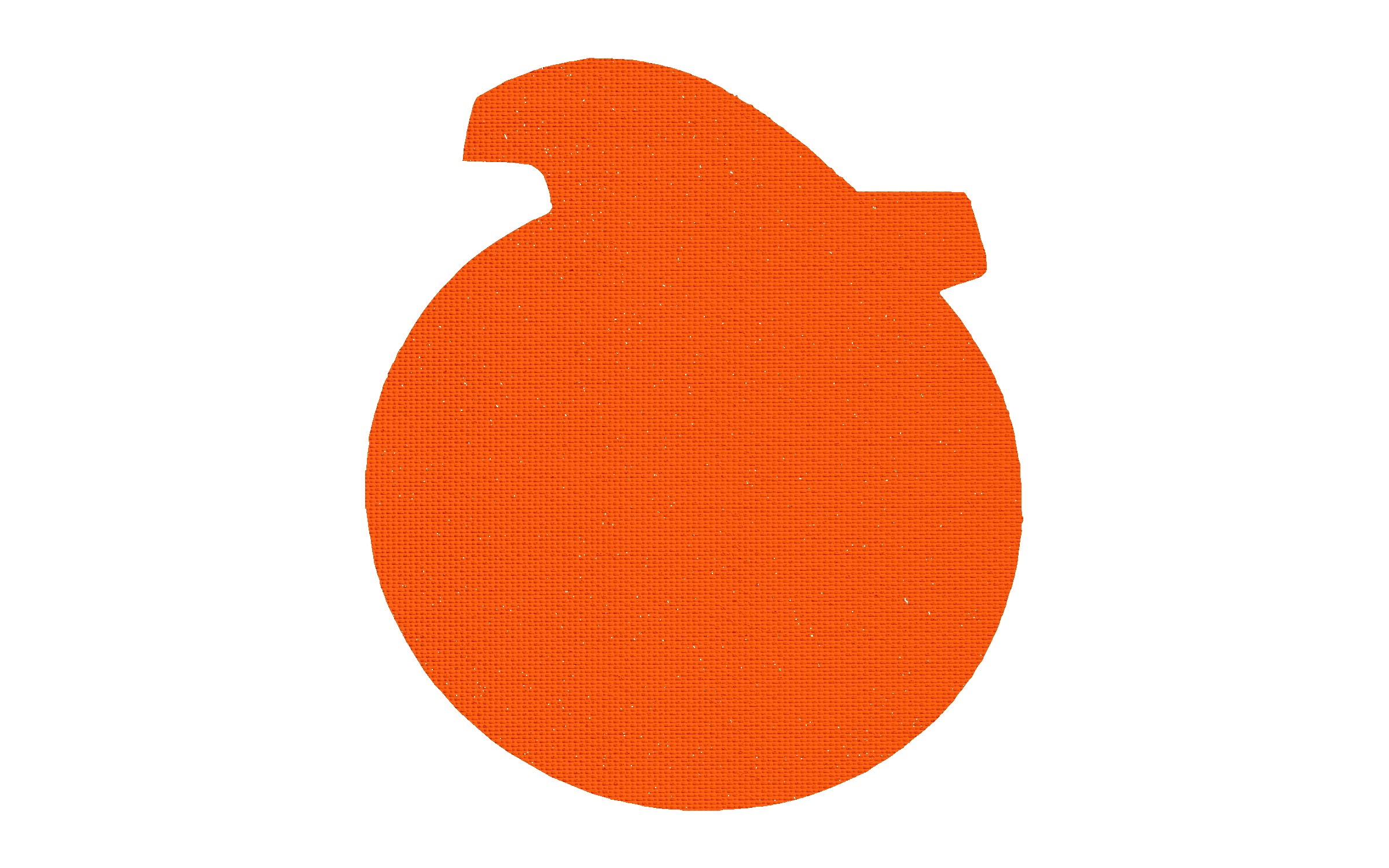 Picture of 4" Econo Rubber Peach Jar Opener