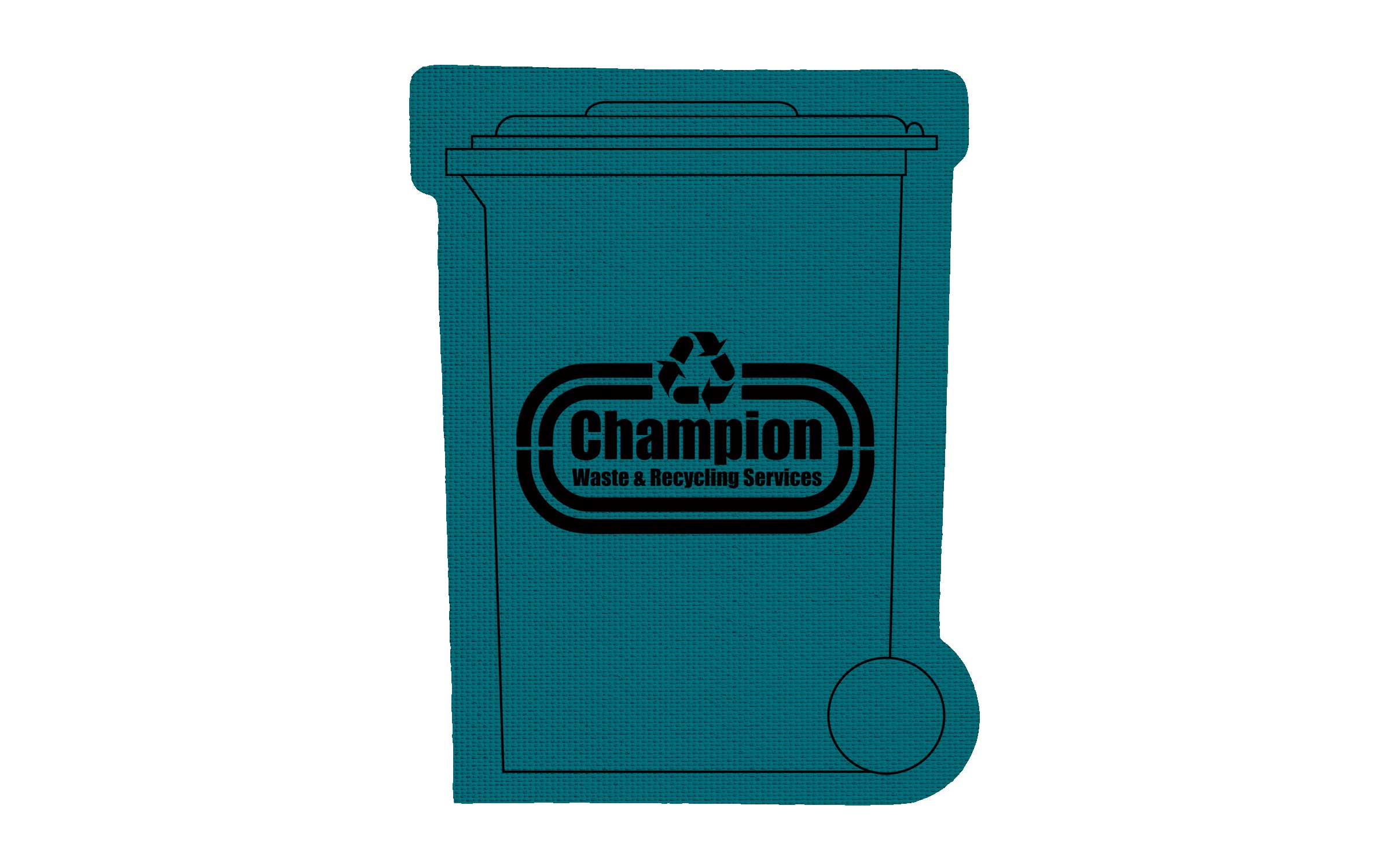 Picture of 5" Standard Rubber Recycling Bin Jar Opener