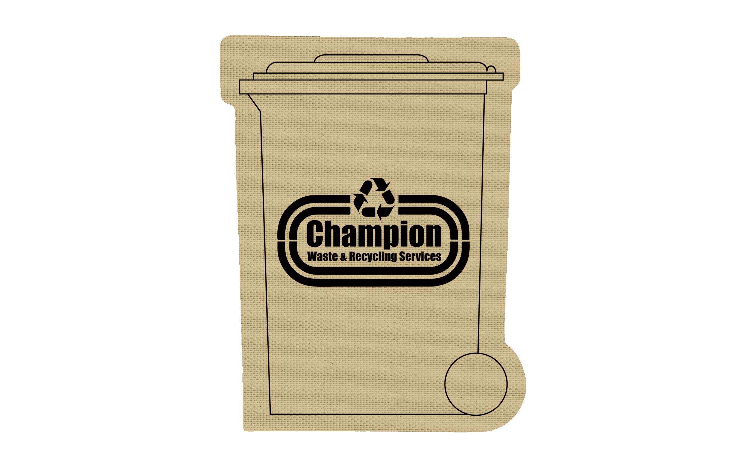 Picture of 5" Standard Rubber Recycling Bin Jar Opener