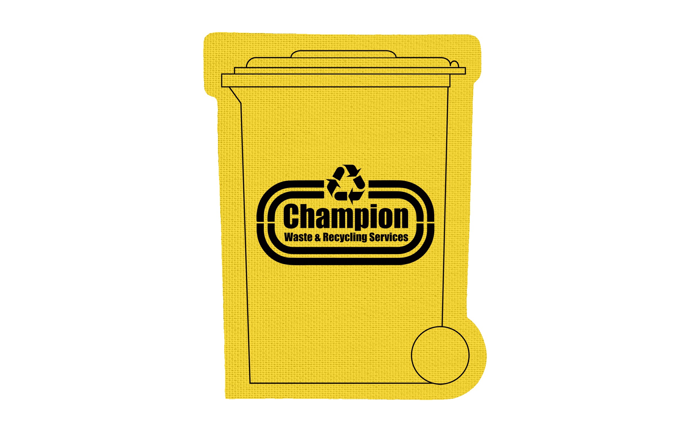 Picture of 5" Standard Rubber Recycling Bin Jar Opener