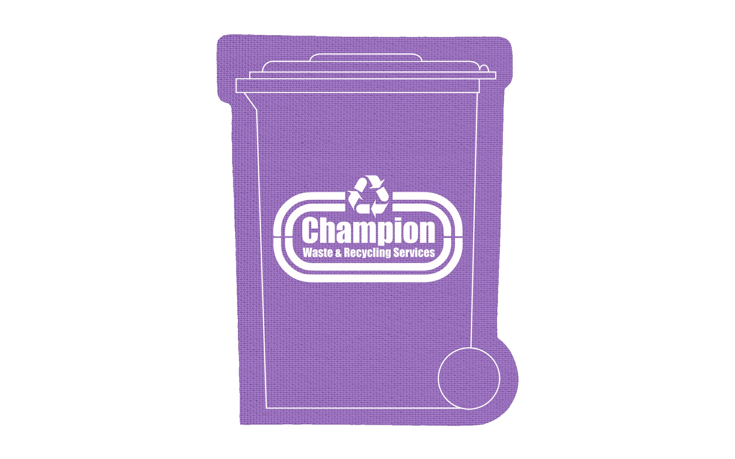 Picture of 5" Standard Rubber Recycling Bin Jar Opener