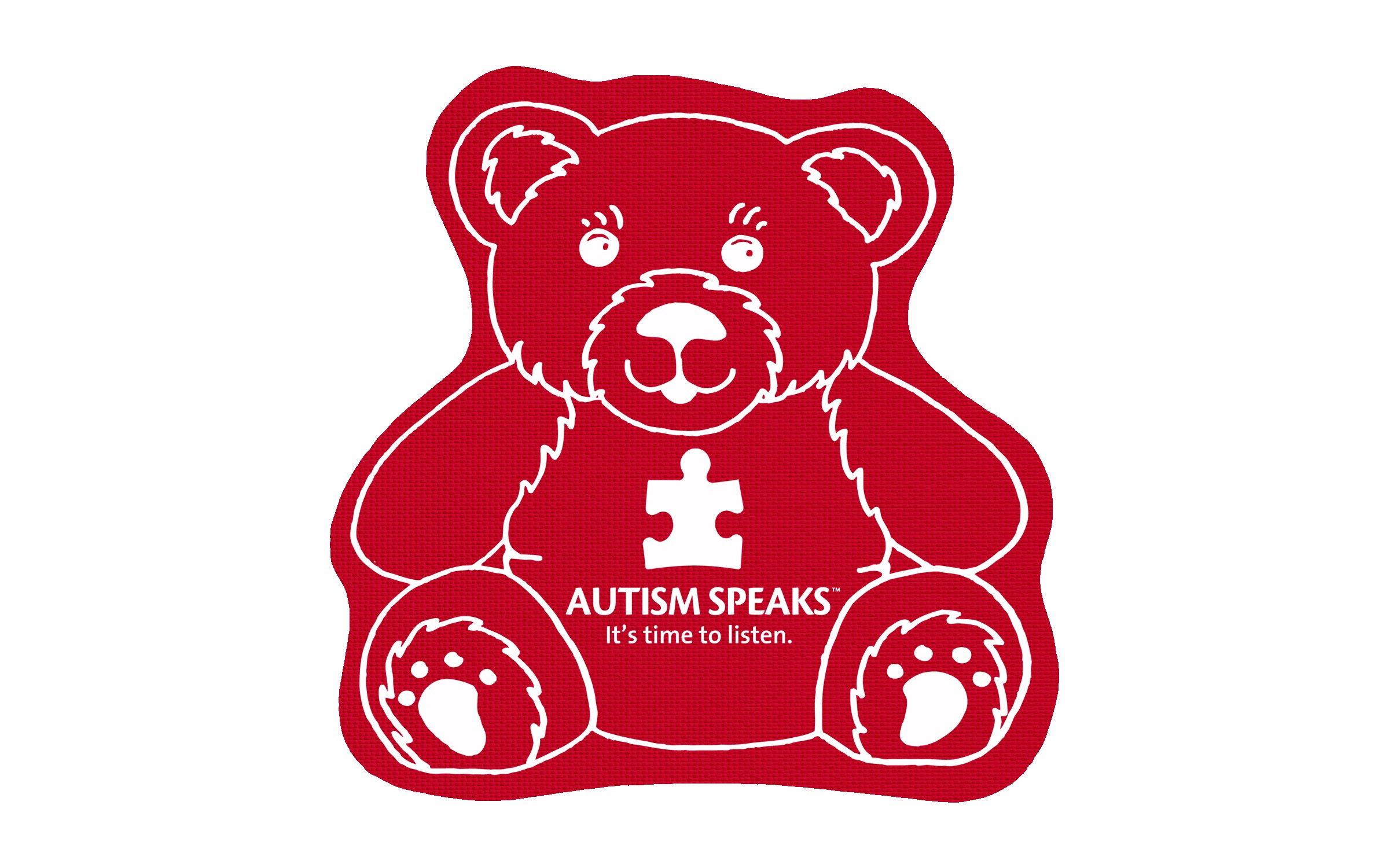 Picture of 5" Standard Rubber Teddy Bear Jar Opener