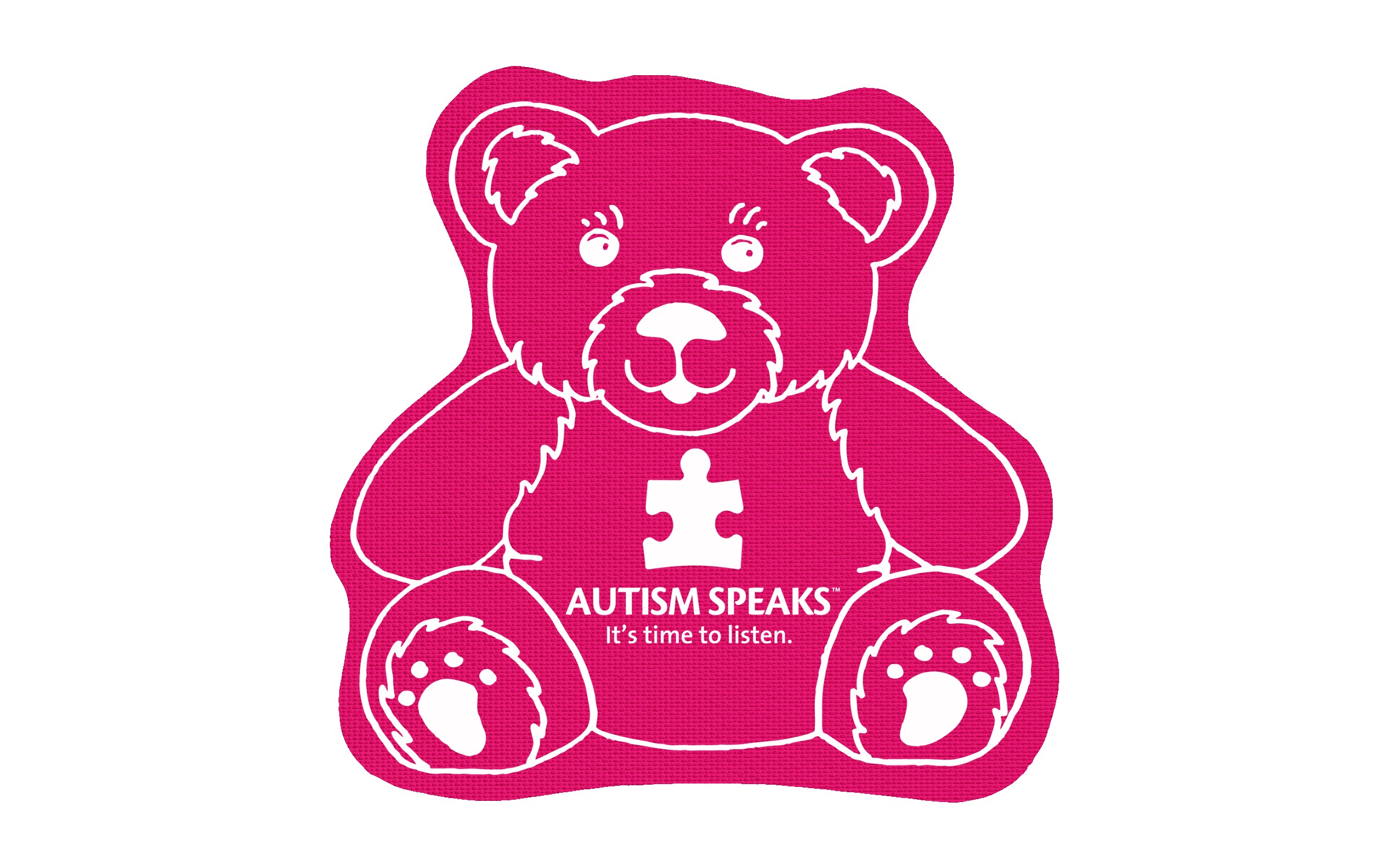Picture of 5" Standard Rubber Teddy Bear Jar Opener