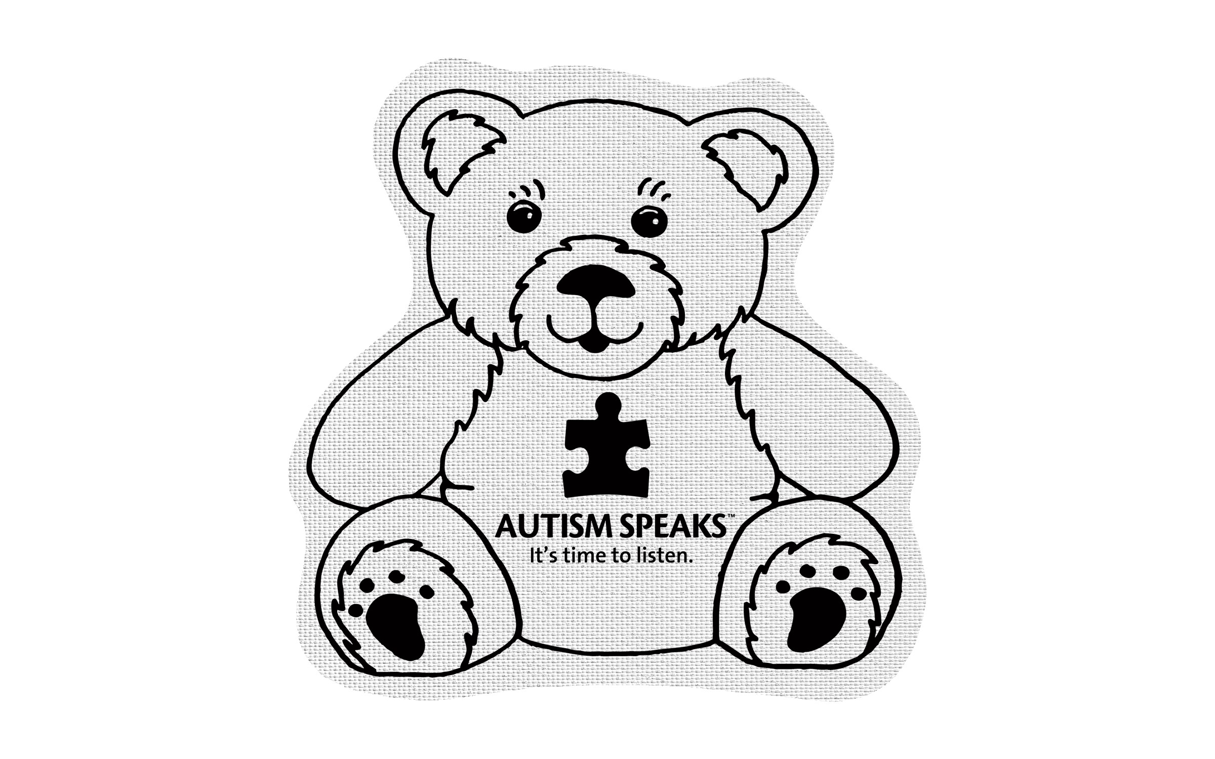 Picture of 5" Standard Rubber Teddy Bear Jar Opener