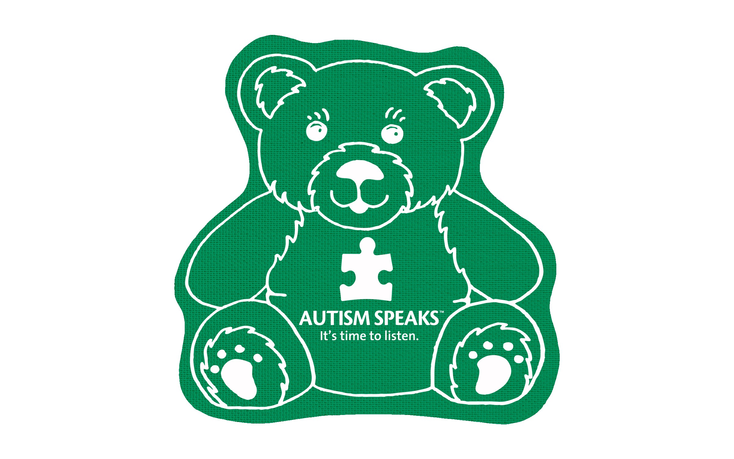 Picture of 5" Standard Rubber Teddy Bear Jar Opener