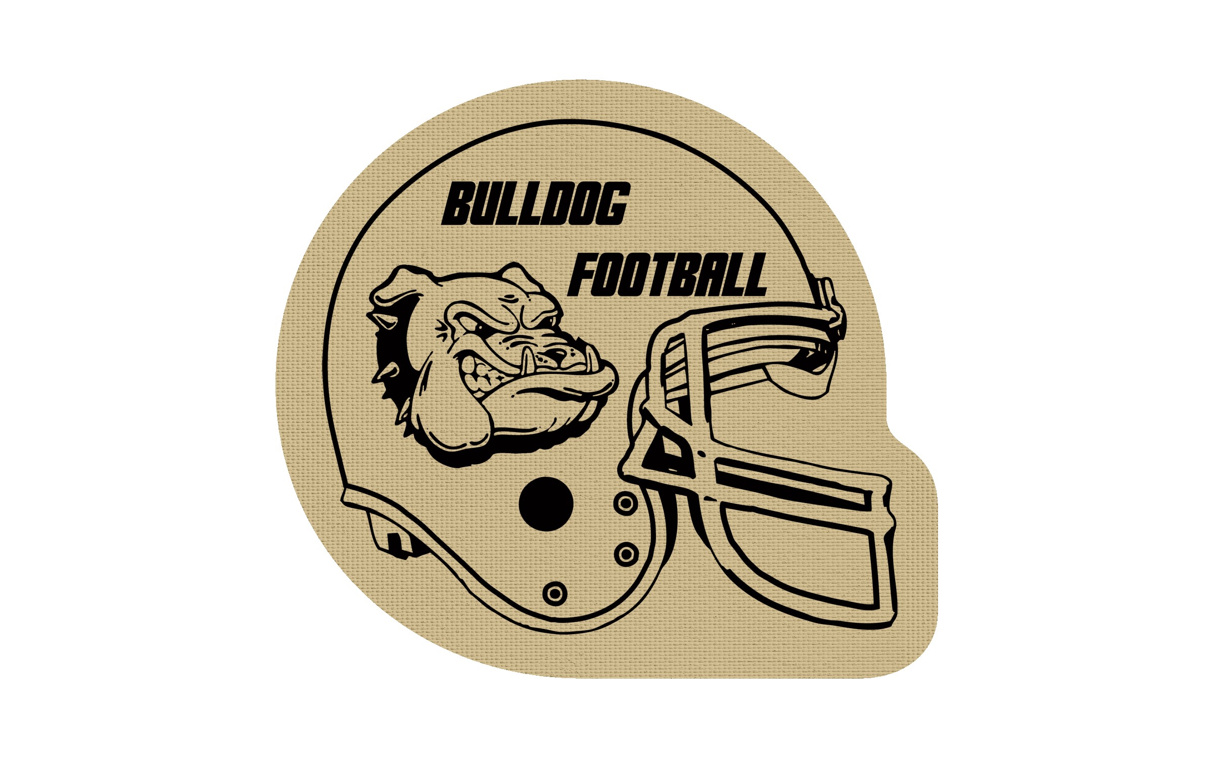 Picture of 5" Standard Rubber Football Helmet Jar Opener