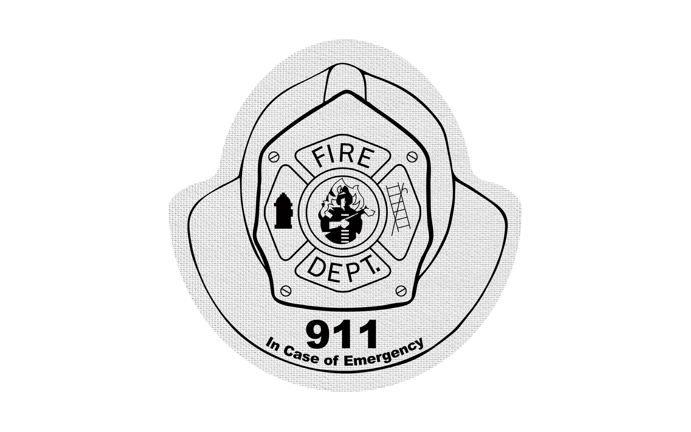 Picture of 5" Standard Rubber Fire Helmet Jar Opener