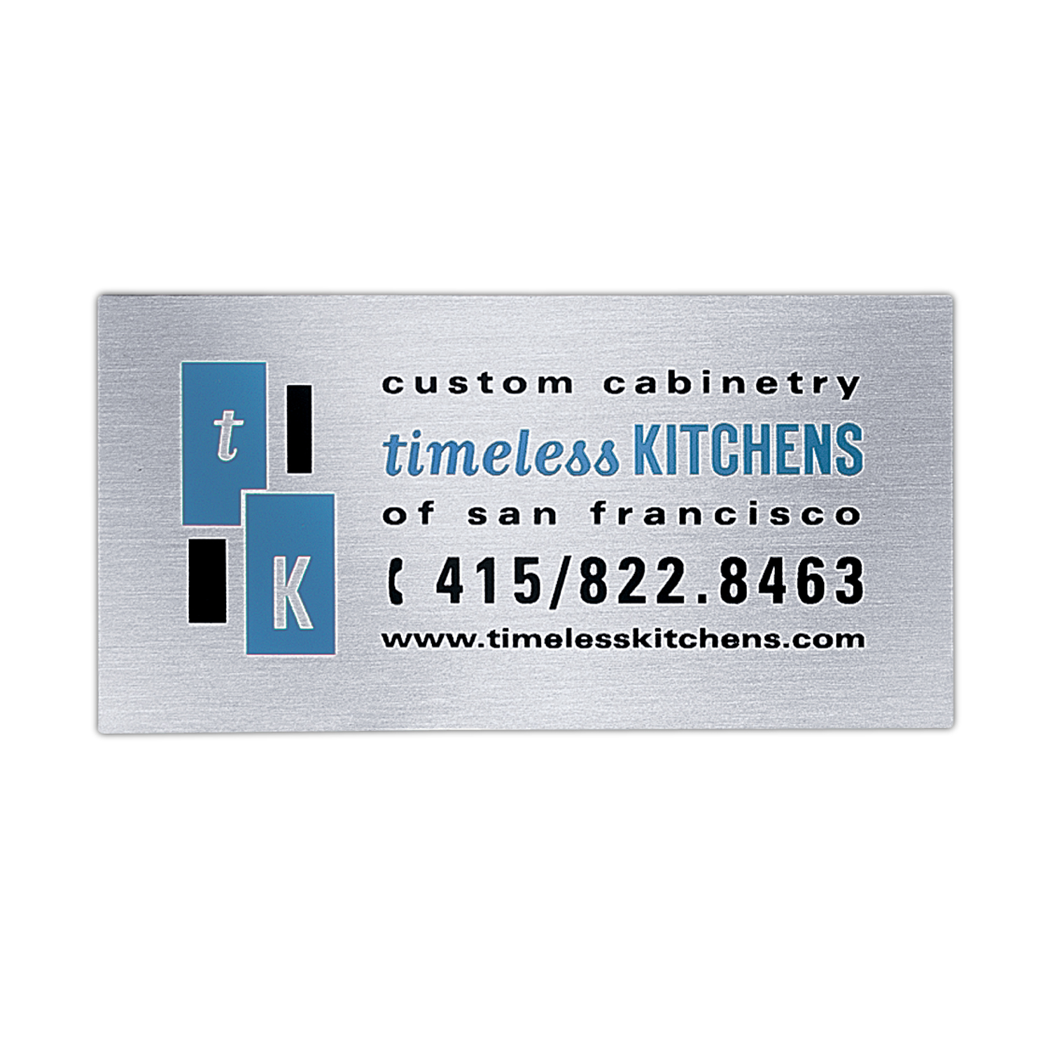 Picture of Metal Plates & Signage: 15-20 sq. in.