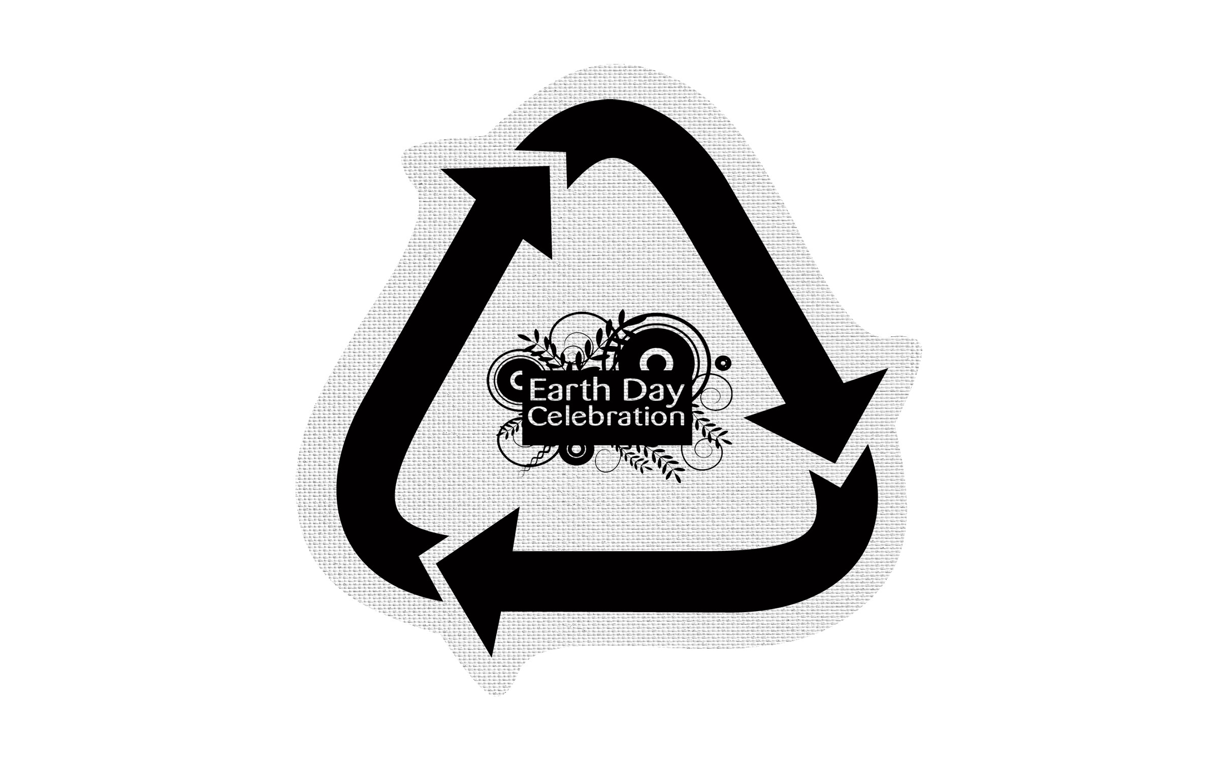 Picture of 5" Standard Rubber Recycle Arrows Jar Opener
