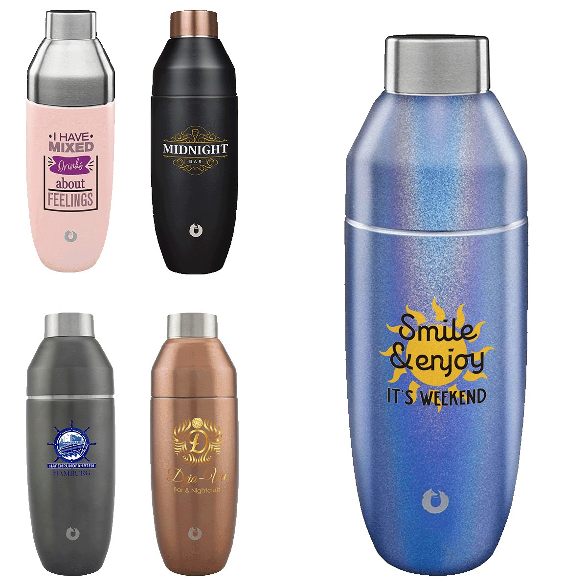 Picture of Snowfox® 24 Oz. Cocktail Shaker (Full Color Digital)