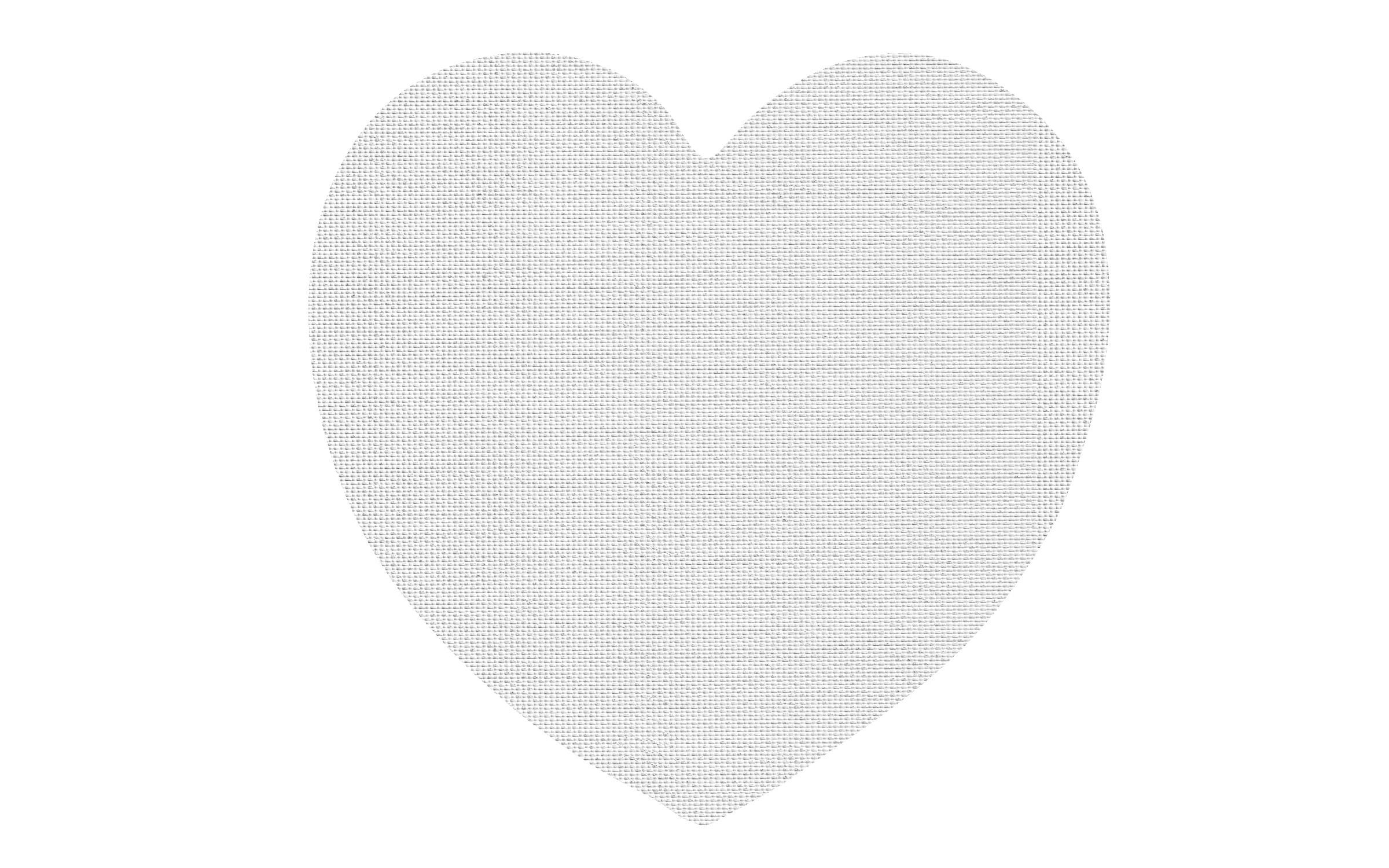 Picture of 6" Jumbo/King Rubber Heart Jar Opener