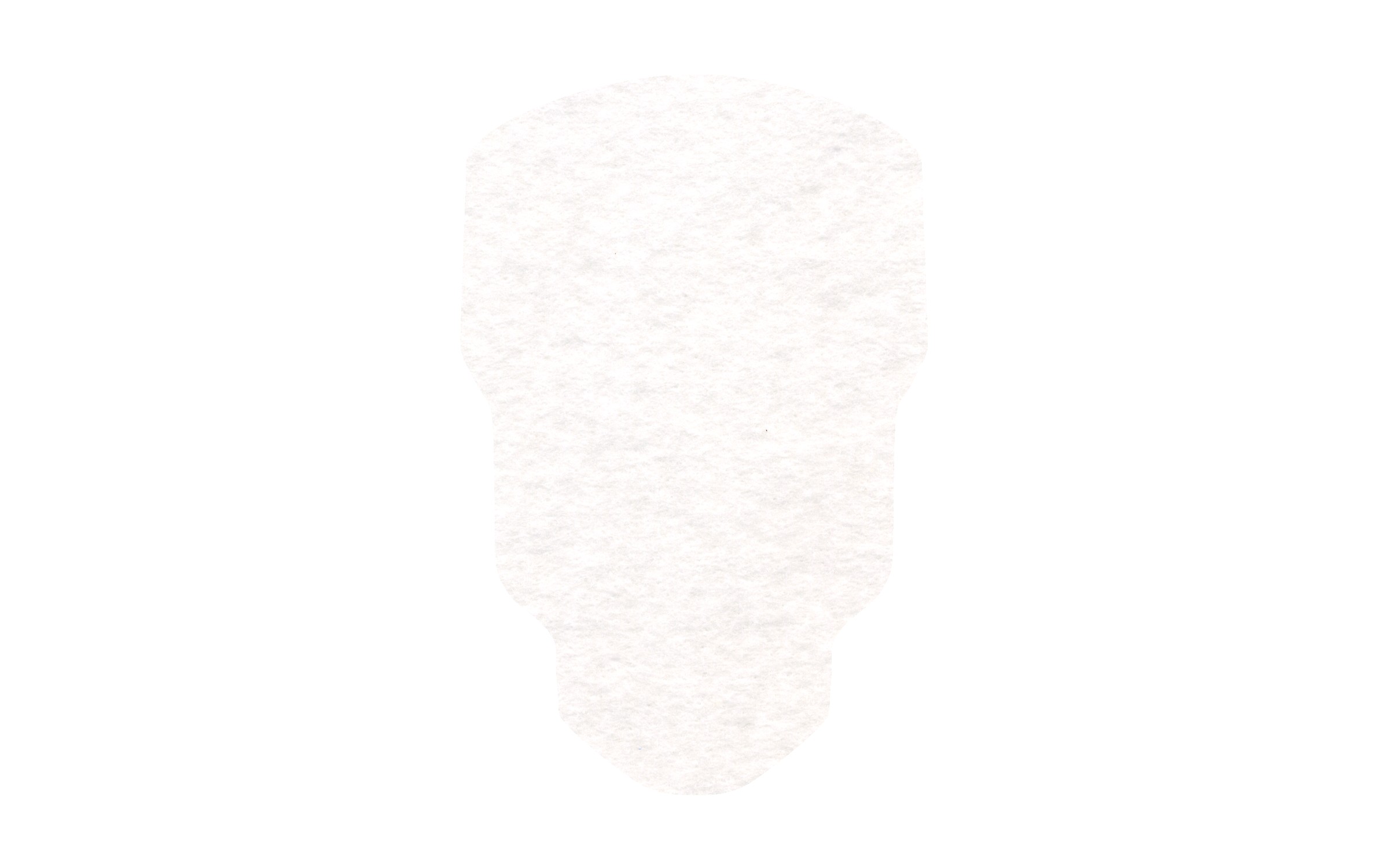 Picture of 4" Econo Shammy Energy Bulb Coaster