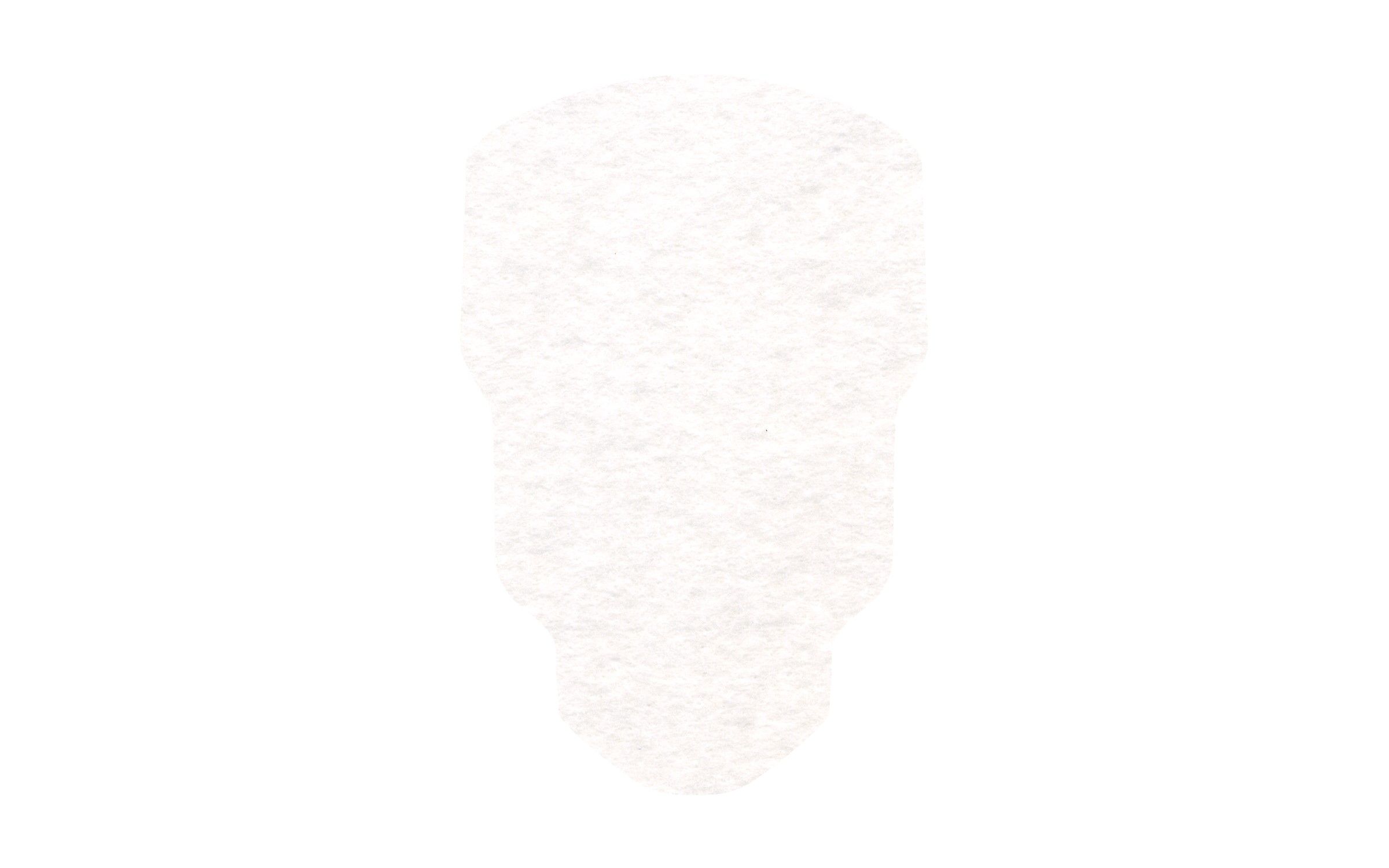 Picture of 4" Econo Shammy Energy Bulb Coaster