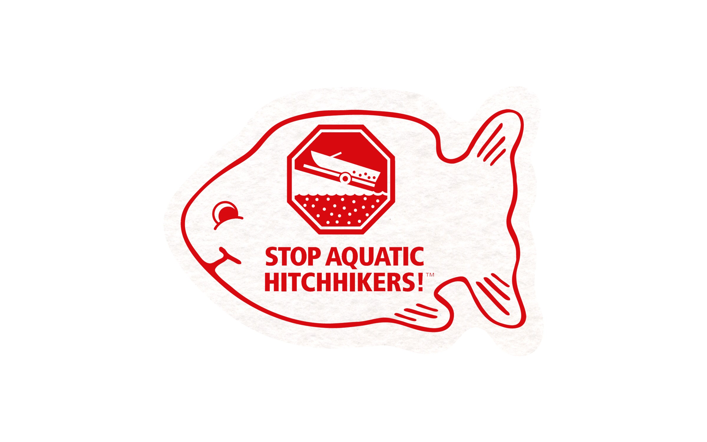 Picture of 4" Econo Shammy Fish Coaster