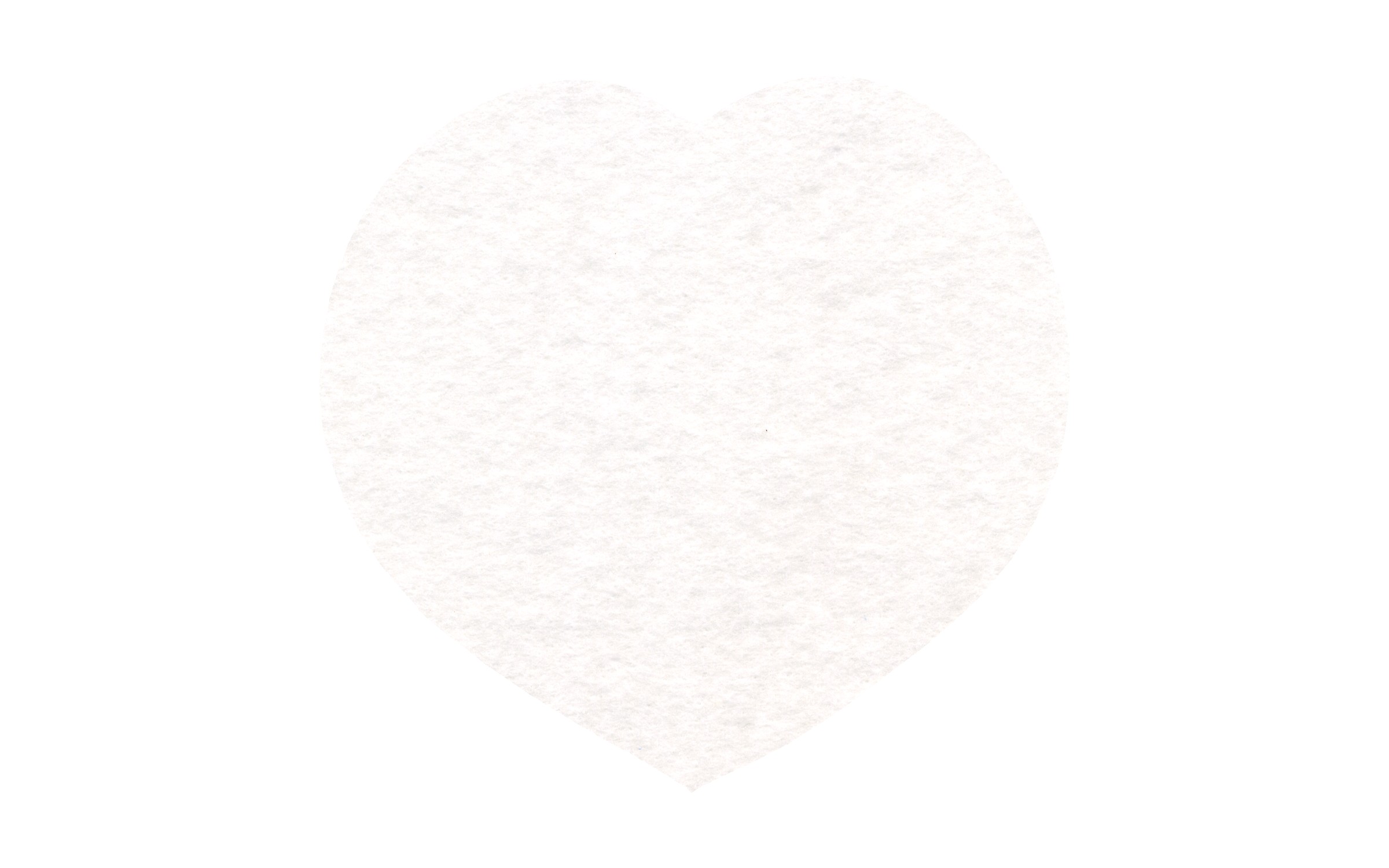 Picture of 4" Econo Shammy Heart Coaster