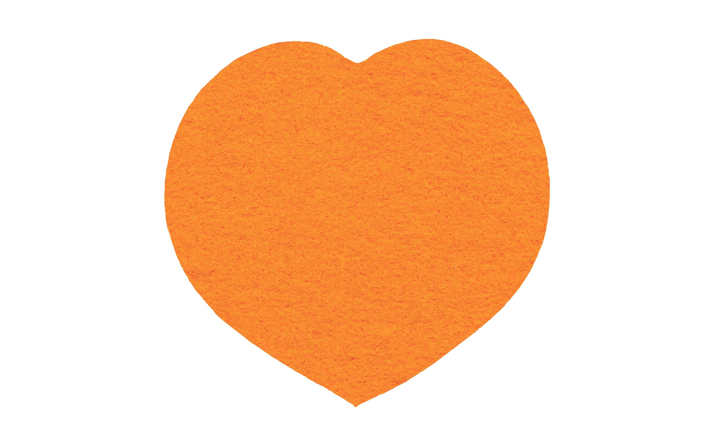 Picture of 4" Econo Shammy Heart Coaster
