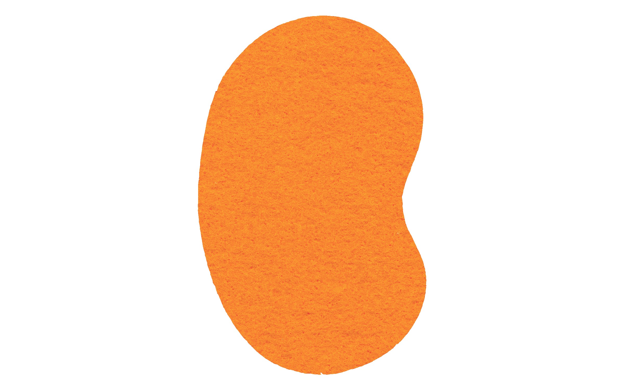 Picture of 4" Econo Shammy Kidney Coaster