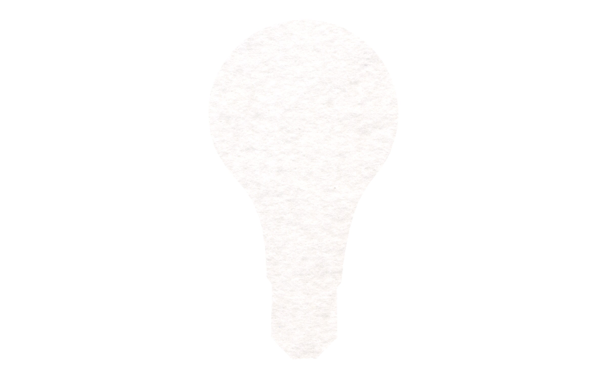 Picture of 4" Econo Shammy Light Bulb Coaster