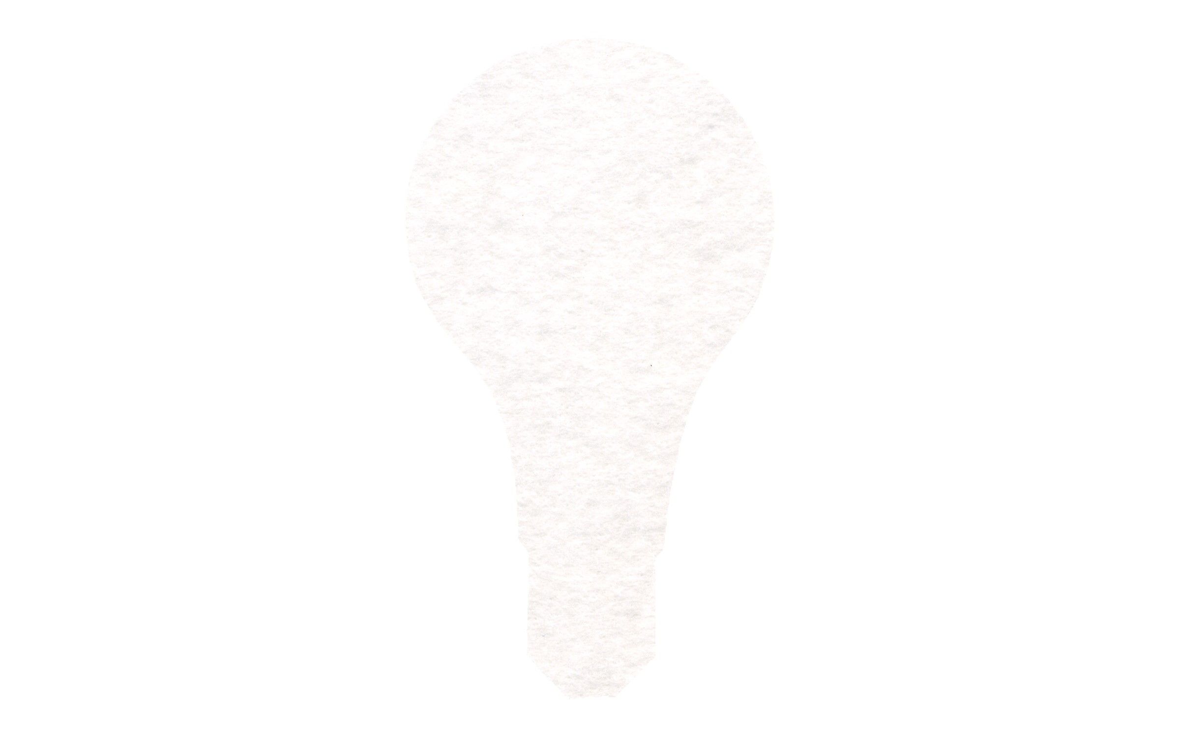 Picture of 4" Econo Shammy Light Bulb Coaster