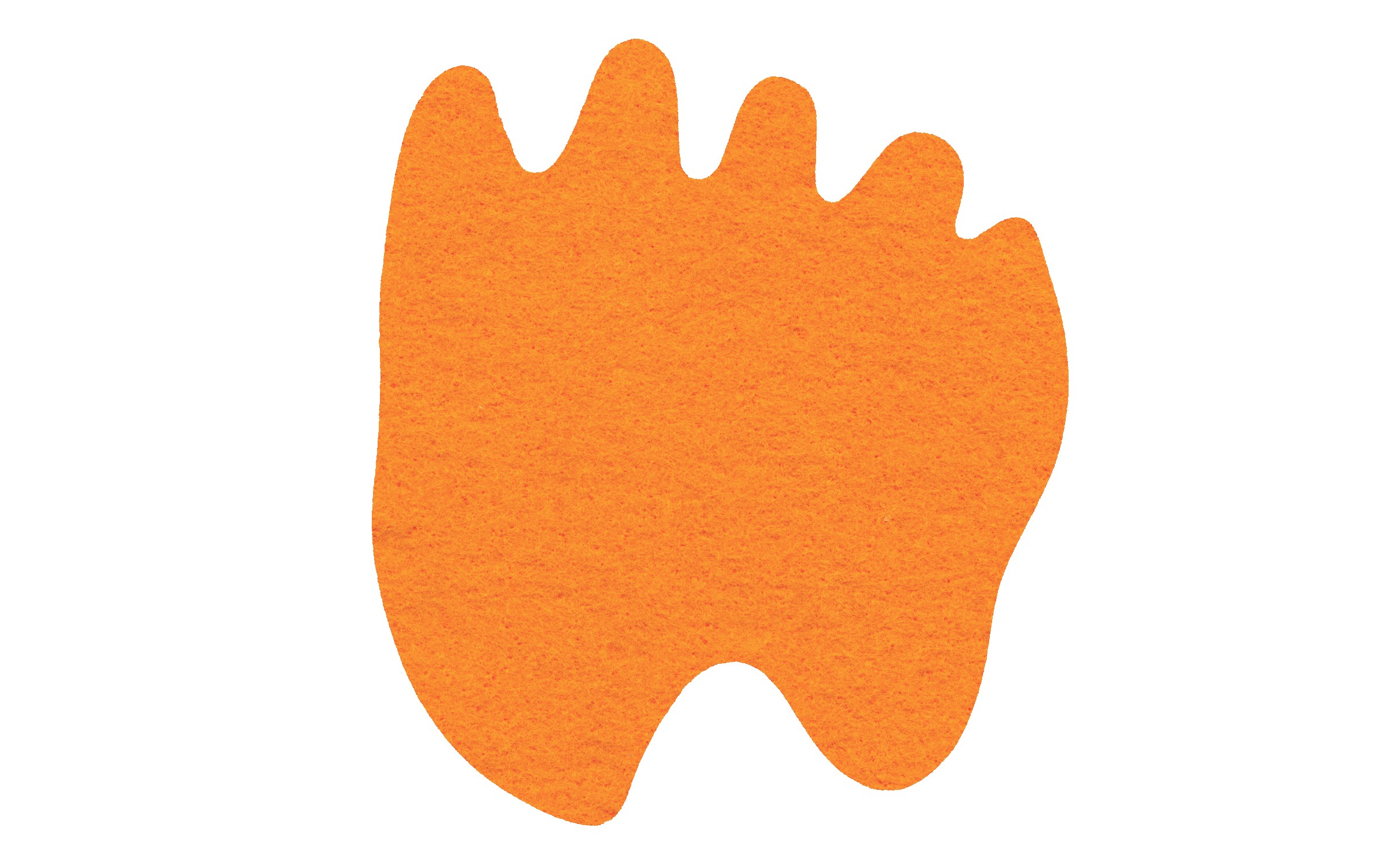 Picture of 4" Econo Shammy Paw Coaster