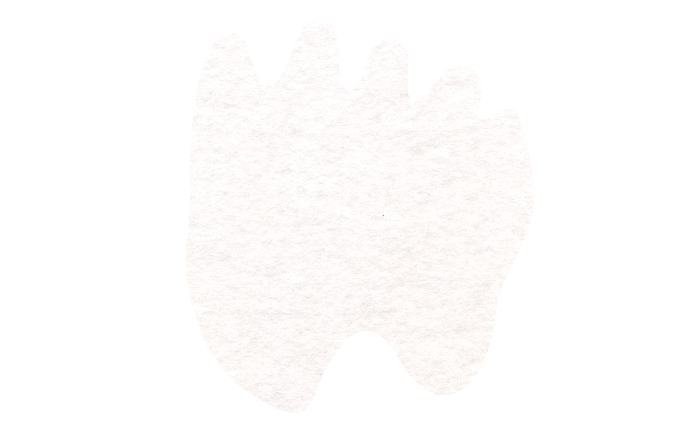 Picture of 4" Econo Shammy Paw Coaster