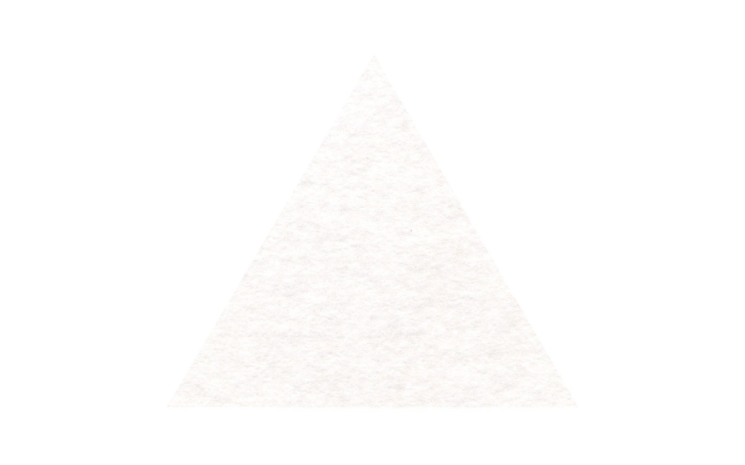Picture of 4" Econo Shammy Triangle Coaster